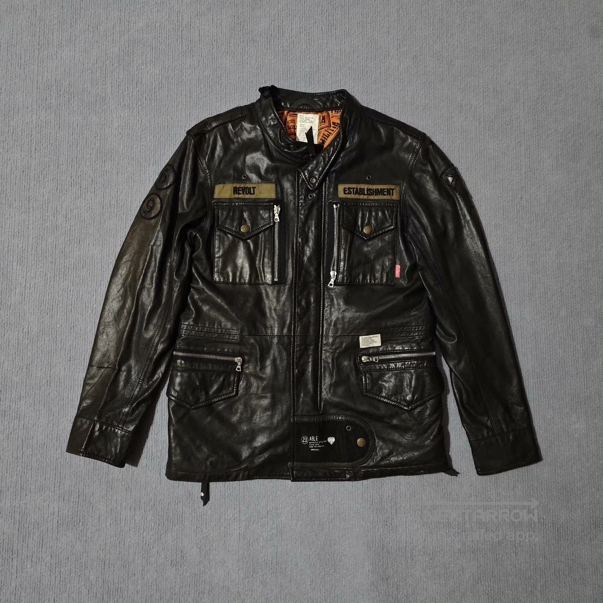 Wtaps Wtaps 08aw Red Dawn M65 Leather Jacket. Size US S / EU 44-46 / 1 - 1 Thumbnail