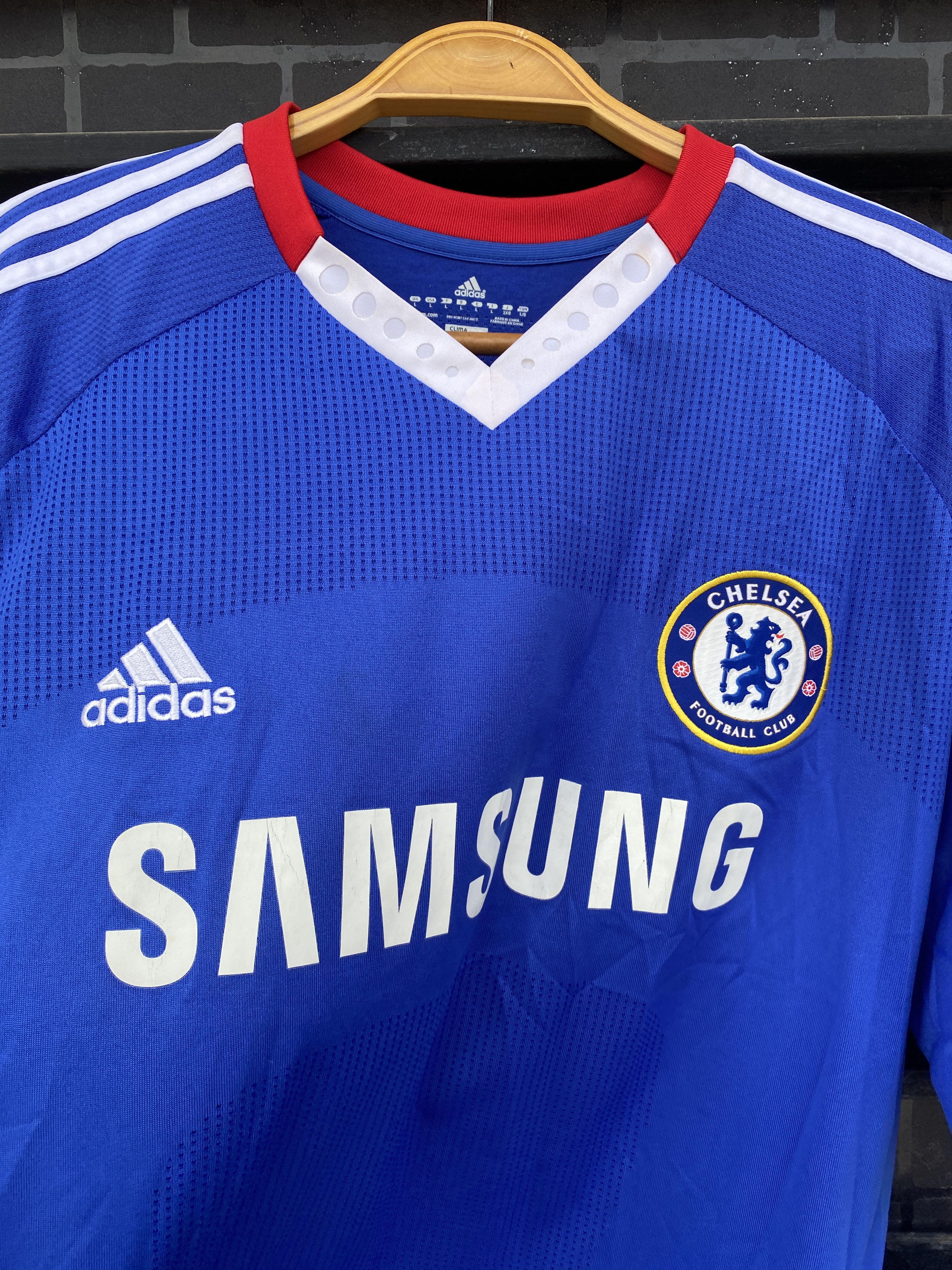Adidas × Vintage Chelsea 2010 2011 Home Fotball Shirt Soccer Jersey Size US L / EU 52-54 / 3 - 2 Thumbnail