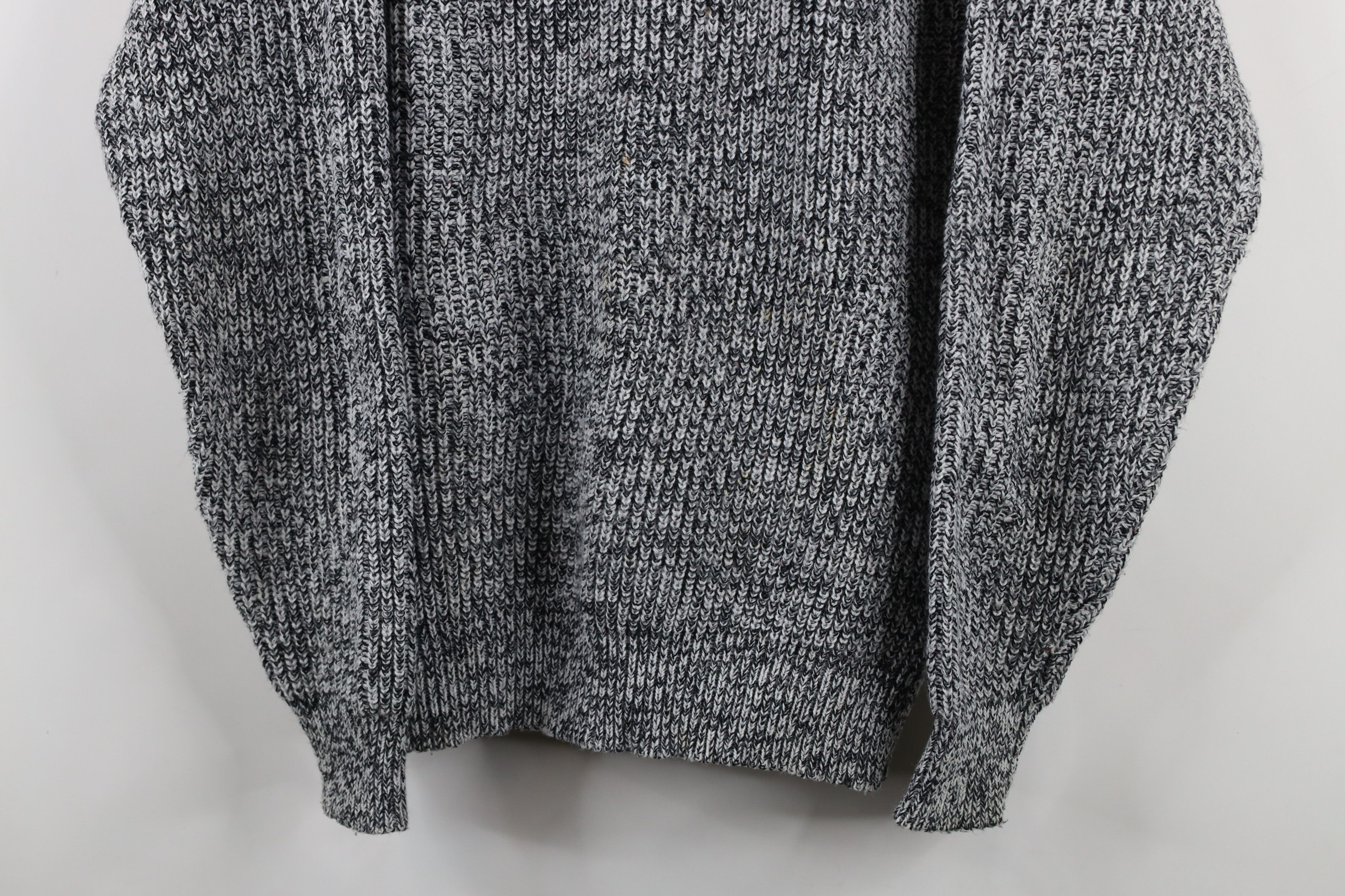 Vintage Vintage 90s Streetwear Chunky Ribbed Knit Crewneck Sweater Size US M / EU 48-50 / 2 - 3 Thumbnail
