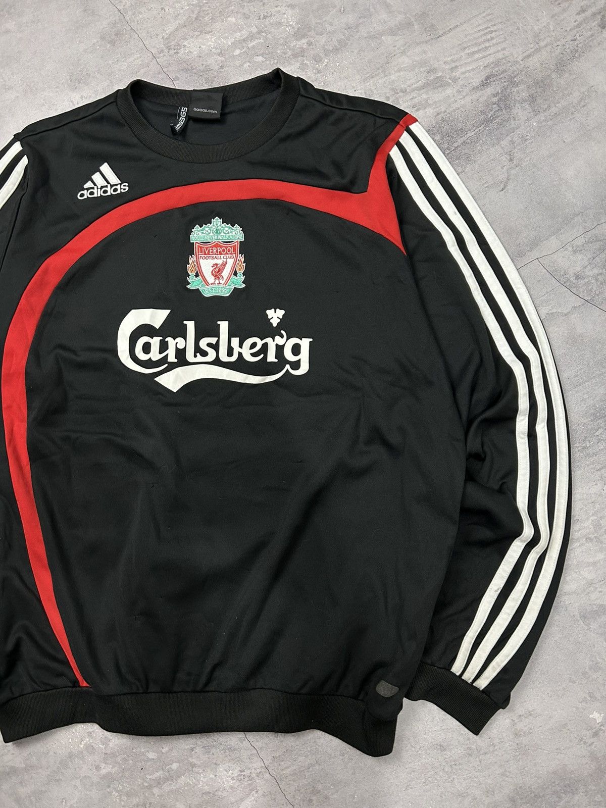 Vintage Vintage 2007/08 Adidas Liverpool Sweatshirt football soccer Size US M / EU 48-50 / 2 - 3 Thumbnail