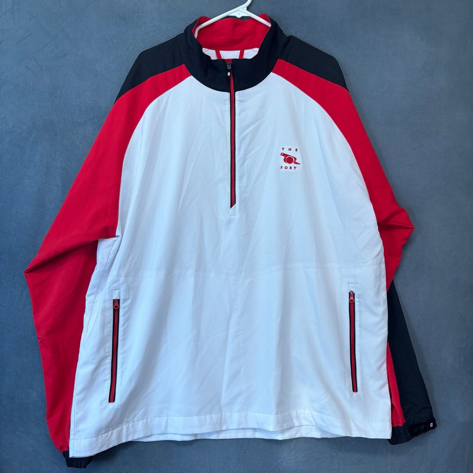 Footjoy FootJoy Golf 2XL Windbreaker Pullover The Fort Fresno Jacket Size US XXL / EU 58 / 5 - 1 Thumbnail