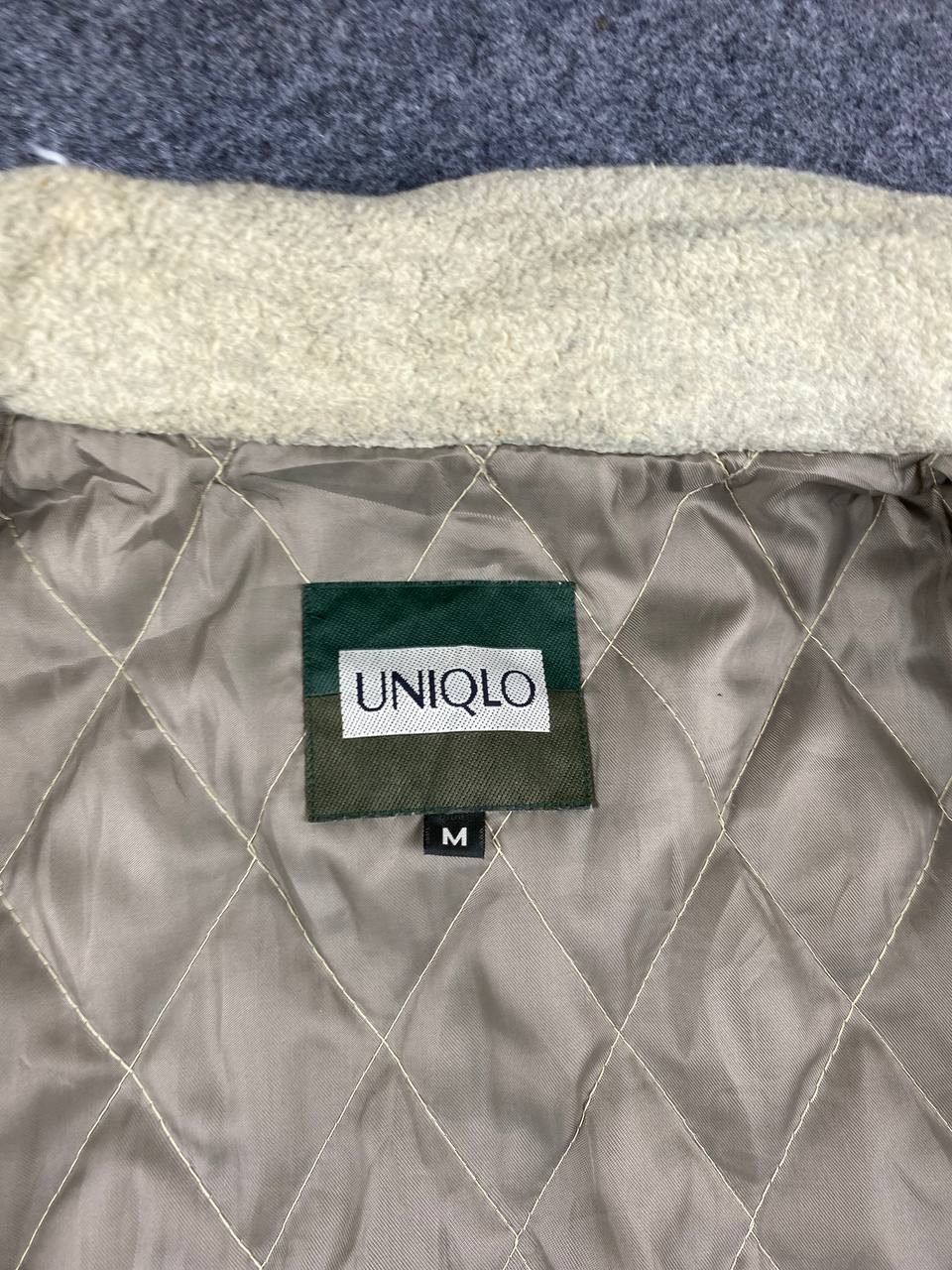 Japanese Brand vintage uniqlo green label fleece jacket quilted lining Size US M / EU 48-50 / 2 - 7 Thumbnail