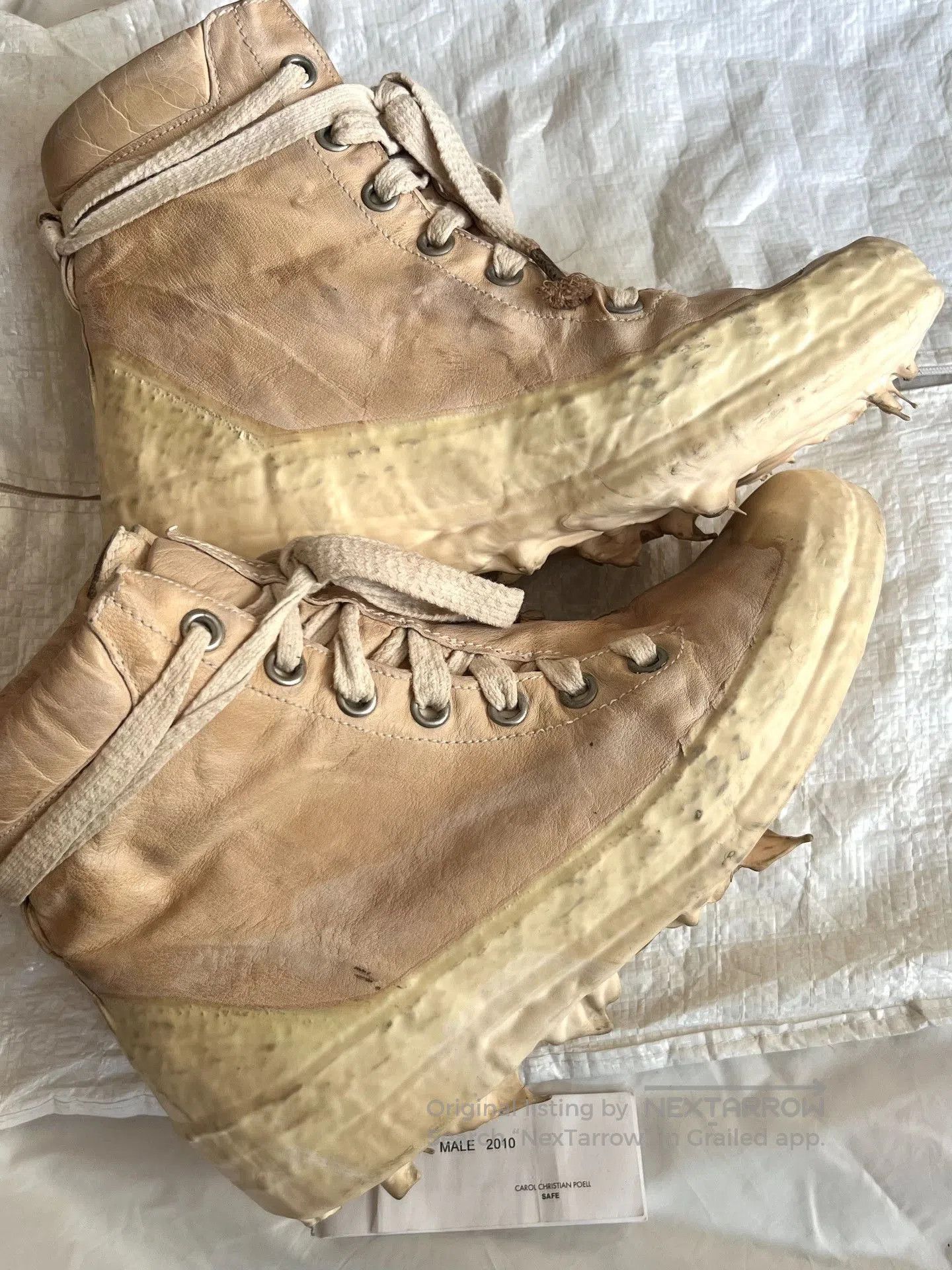 Carol Christian Poell Carol Christian Poell Drip Sneakers 2524. Size US 7 / EU 40 - 5 Thumbnail