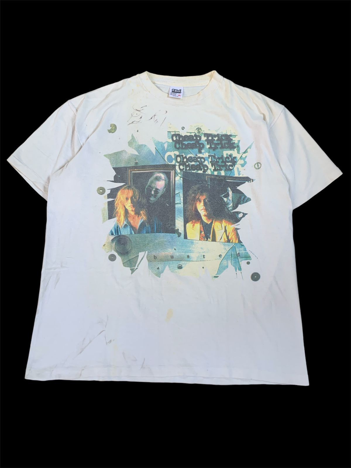 Band Tees × Vintage Vintage 90s Cheap Trick Tee Size US XL / EU 56 / 4 - 1 Thumbnail