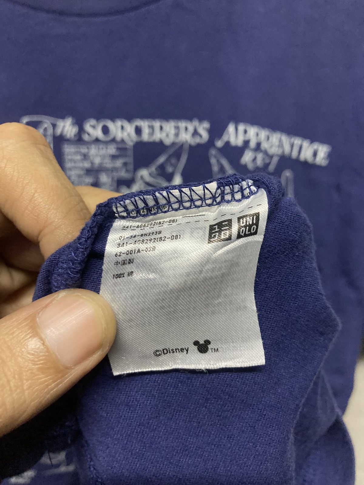 Disney × Uniqlo UT x Disney Mickey Mouse Sorcerer Tee Size US L / EU 52-54 / 3 - 5 Thumbnail