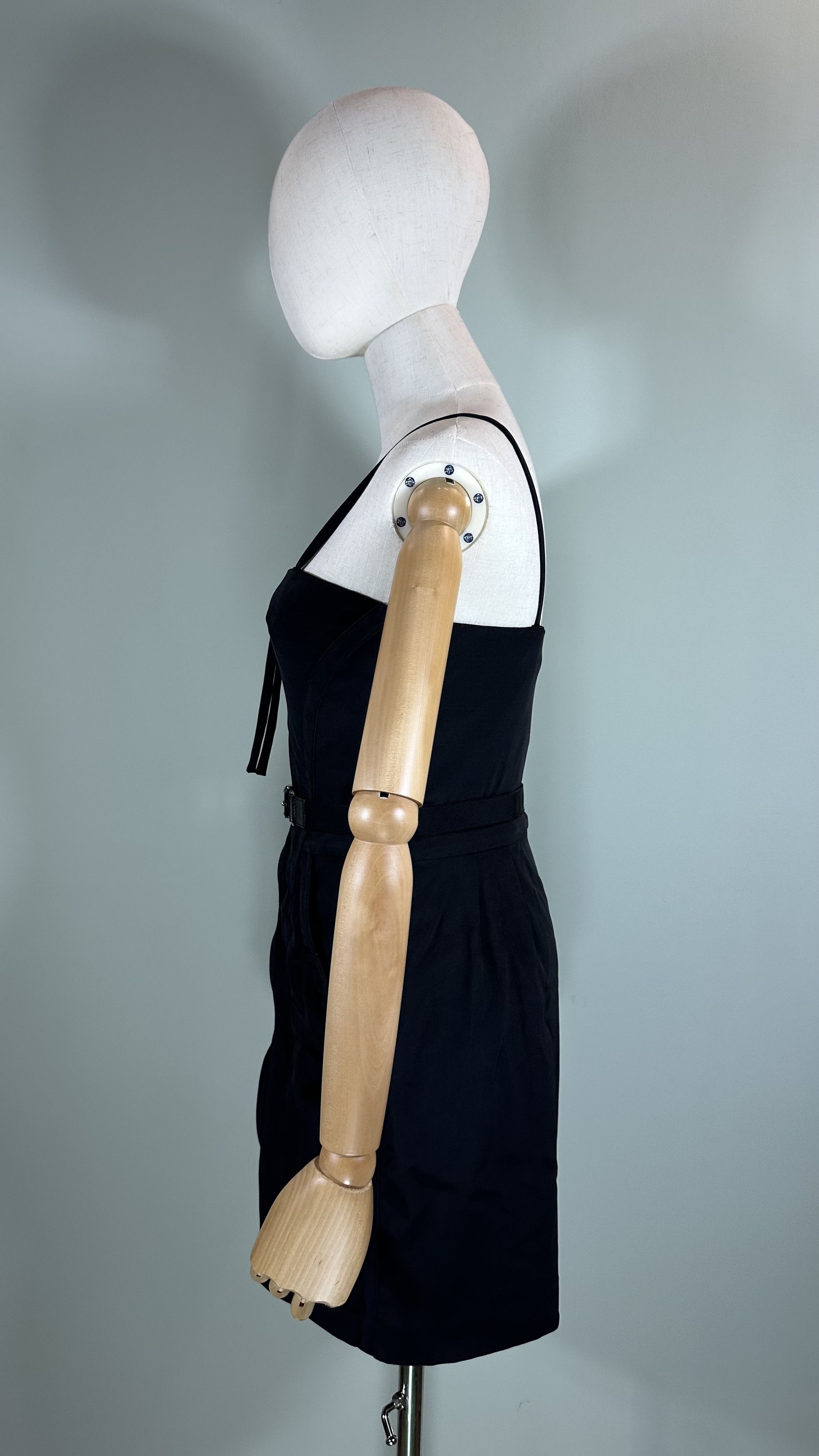Gucci Gucci Women's Black Sexy Belted Dress Size 40 2009 Size S / US 4 / IT 40 - 8 Thumbnail
