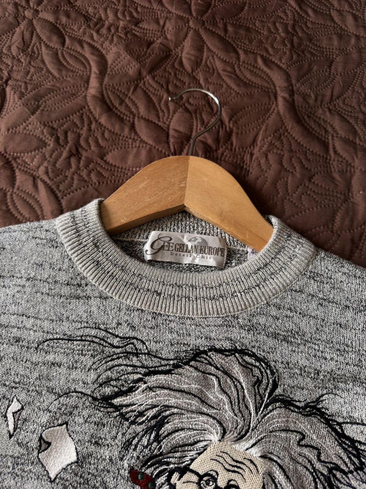 If Six Was Nine Vintage Gee gellan europe Albert Einstein embroidery design Size US S / EU 44-46 / 1 - 4 Thumbnail