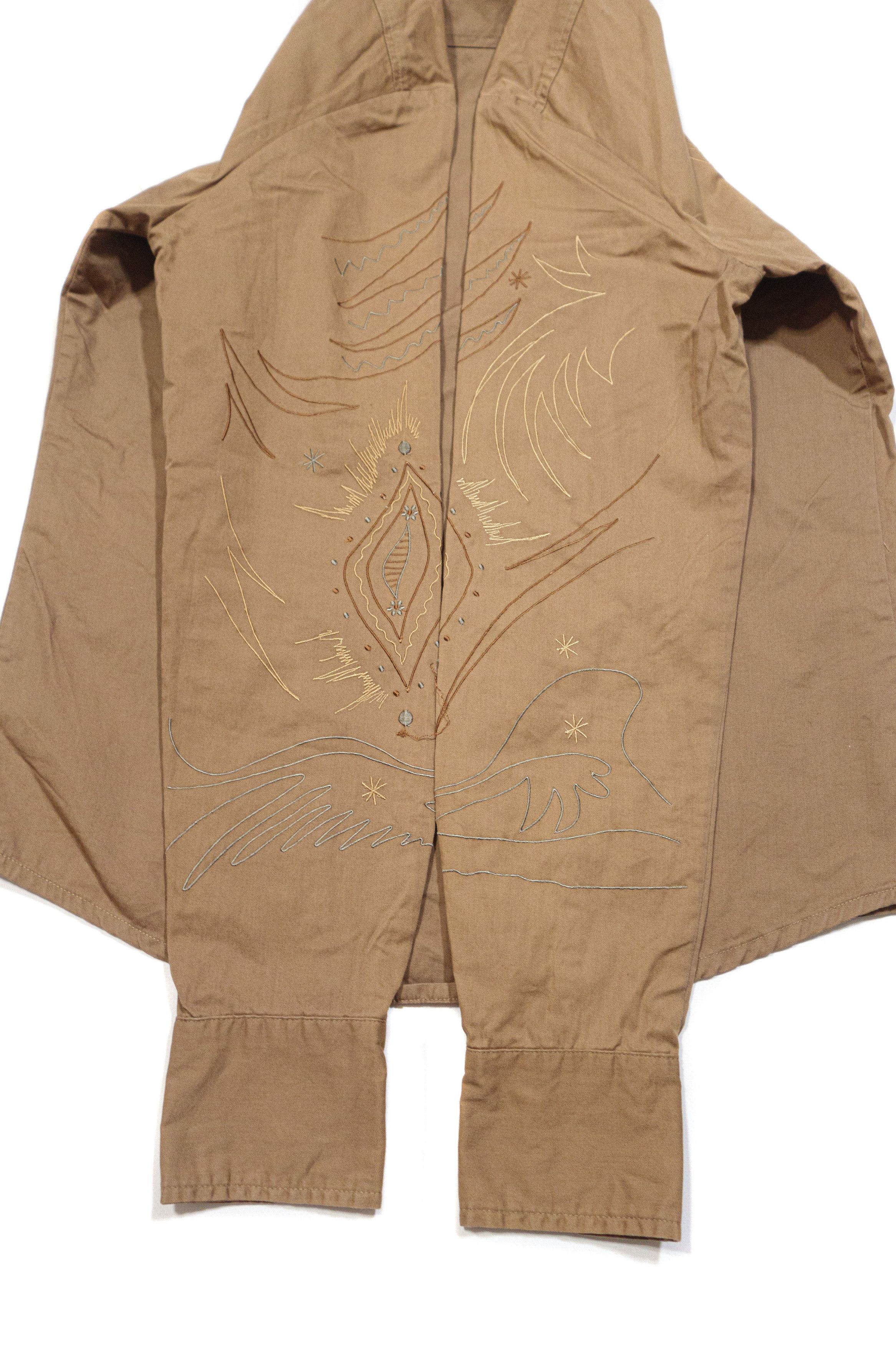Cavalli Class 00S Eagle Texas Embroidered Shirt Vintage Size US M / EU 48-50 / 2 - 6 Thumbnail
