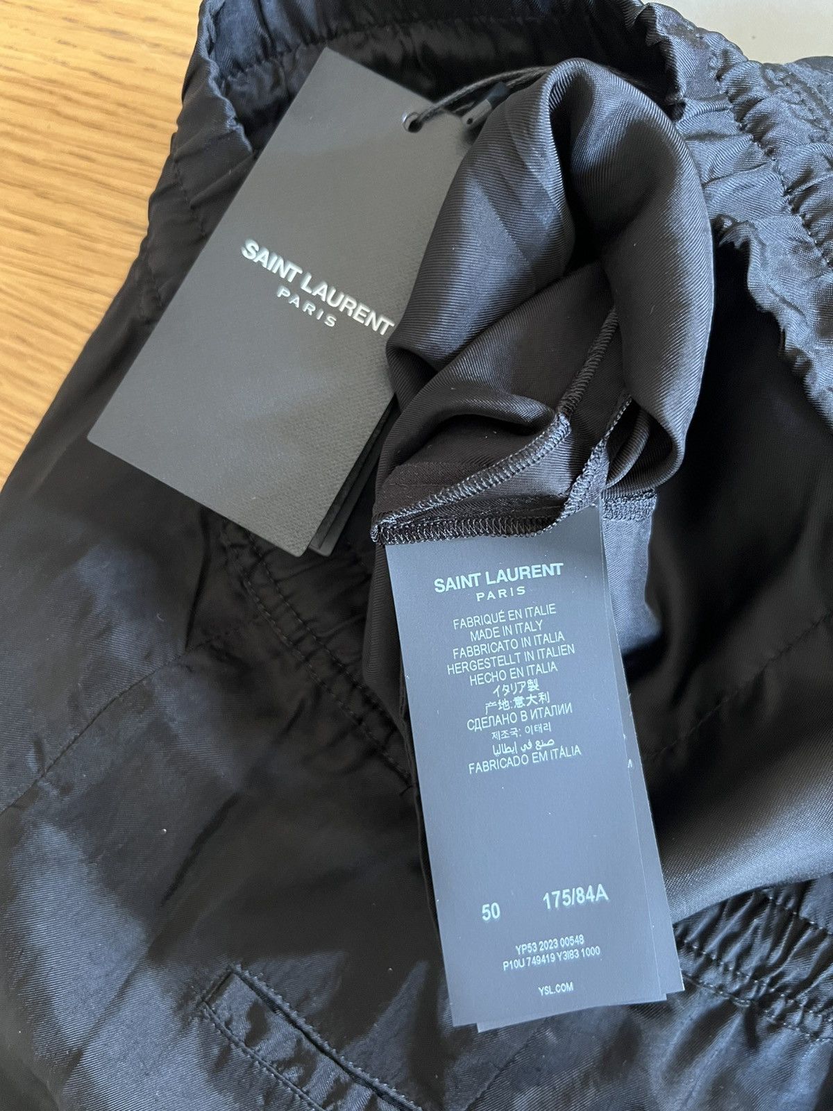 Saint Laurent Paris Saint fw 2023 trousers Size US 40 / EU 56 - 5 Thumbnail
