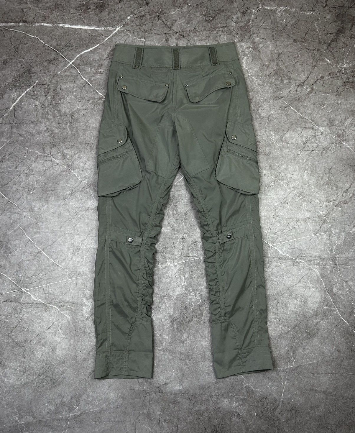 Polo Ralph Lauren Polo Ralph Lauren Gray Multipocket Cargo Pants Women's Size 28" / US 6 / IT 42 - 2 Thumbnail