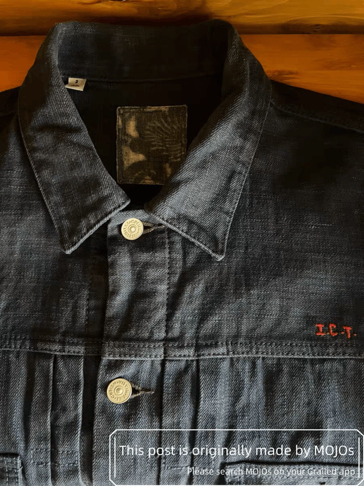 Visvim Sz 2 Visvim 16SS ICT Stitch 101 Denim Jacket mojos15519 Size US M / EU 48-50 / 2 - 9 Thumbnail