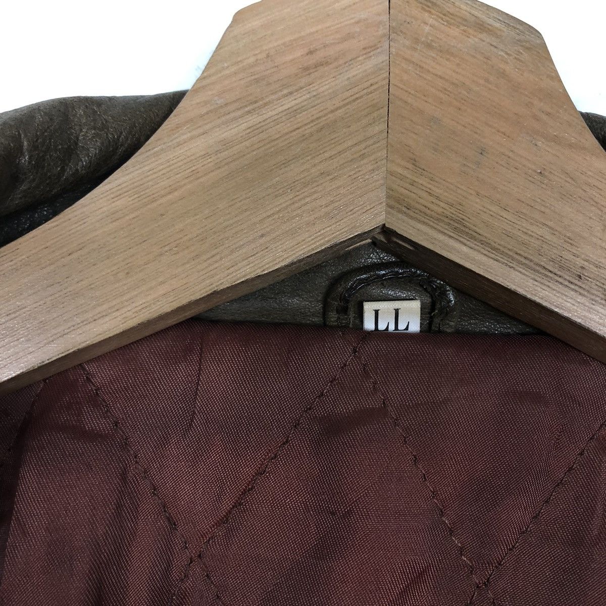 Japanese Brand 🔥90’s Bomber Jumper Genuine Leather Jacket Parachute Design Size US L / EU 52-54 / 3 - 13 Thumbnail