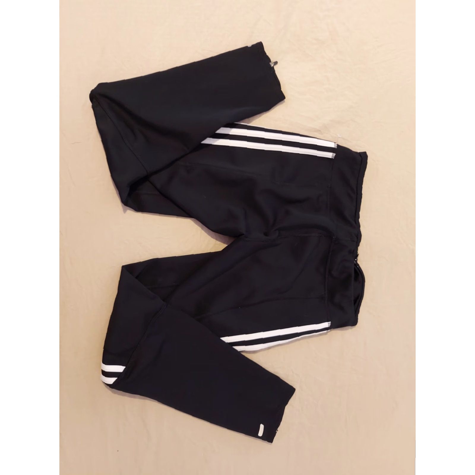 Adidas Womens adidas Pants M Medium Black Athletic Sweatpants Size 32" / US 10 / IT 46 - 2 Thumbnail