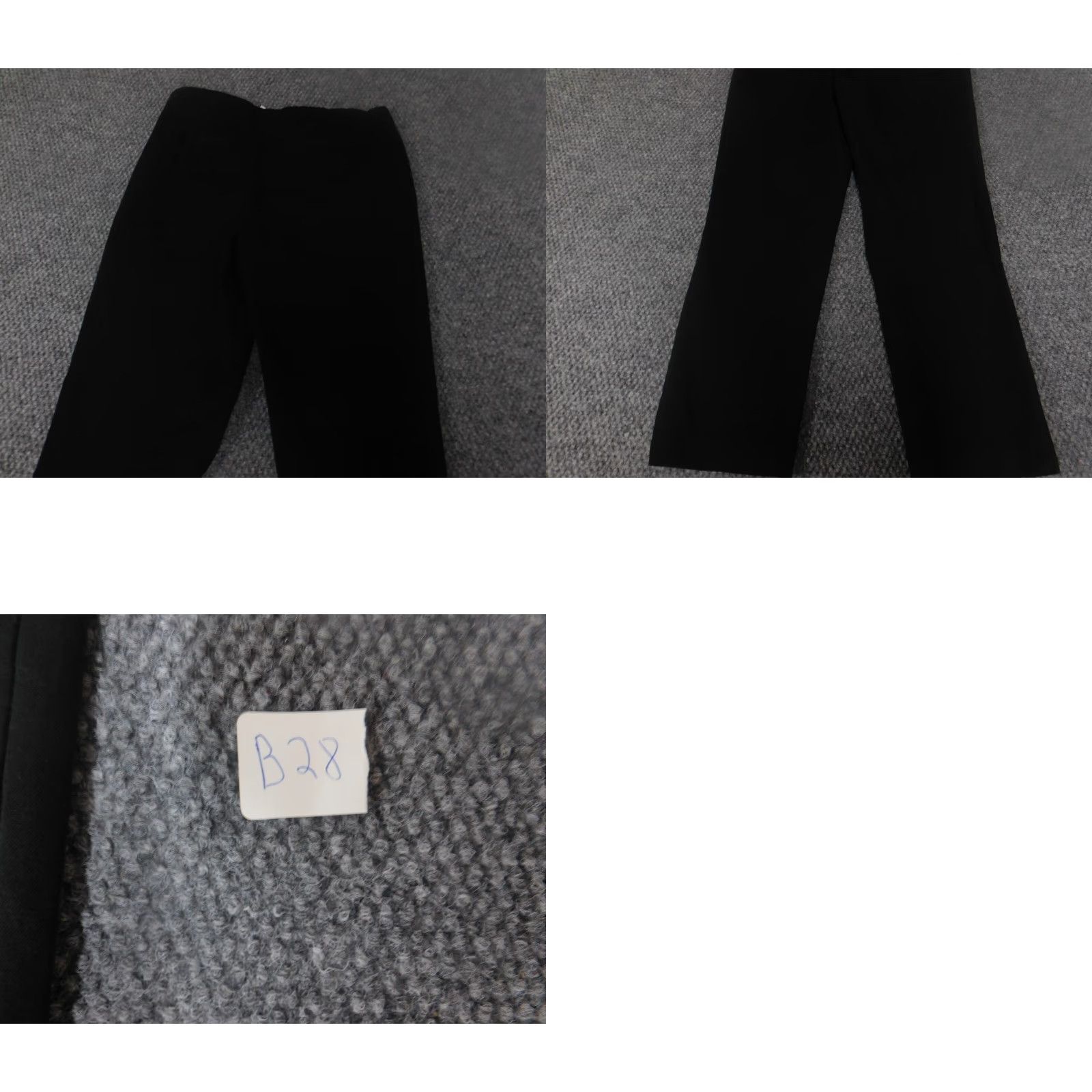 Vintage Time and Tru Womens Pants 4 Black Straight regular Chino Pants Women's Regular 4 Black Canvas Cotton Linen Inseam 24 American Pockets Stretch Solver Size 27" / US 4 / IT 40 - 8 Thumbnail