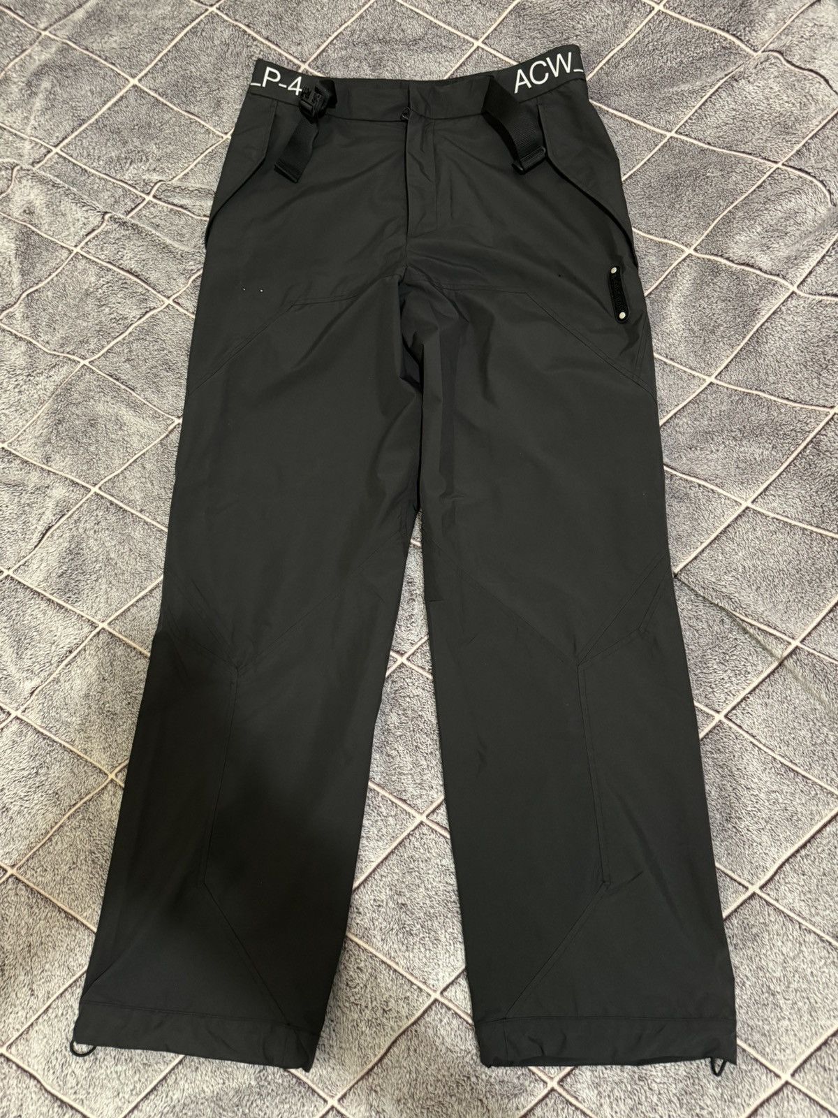 image of A Cold Wall Acw Black Nylon Pants, Men's (Size 30)