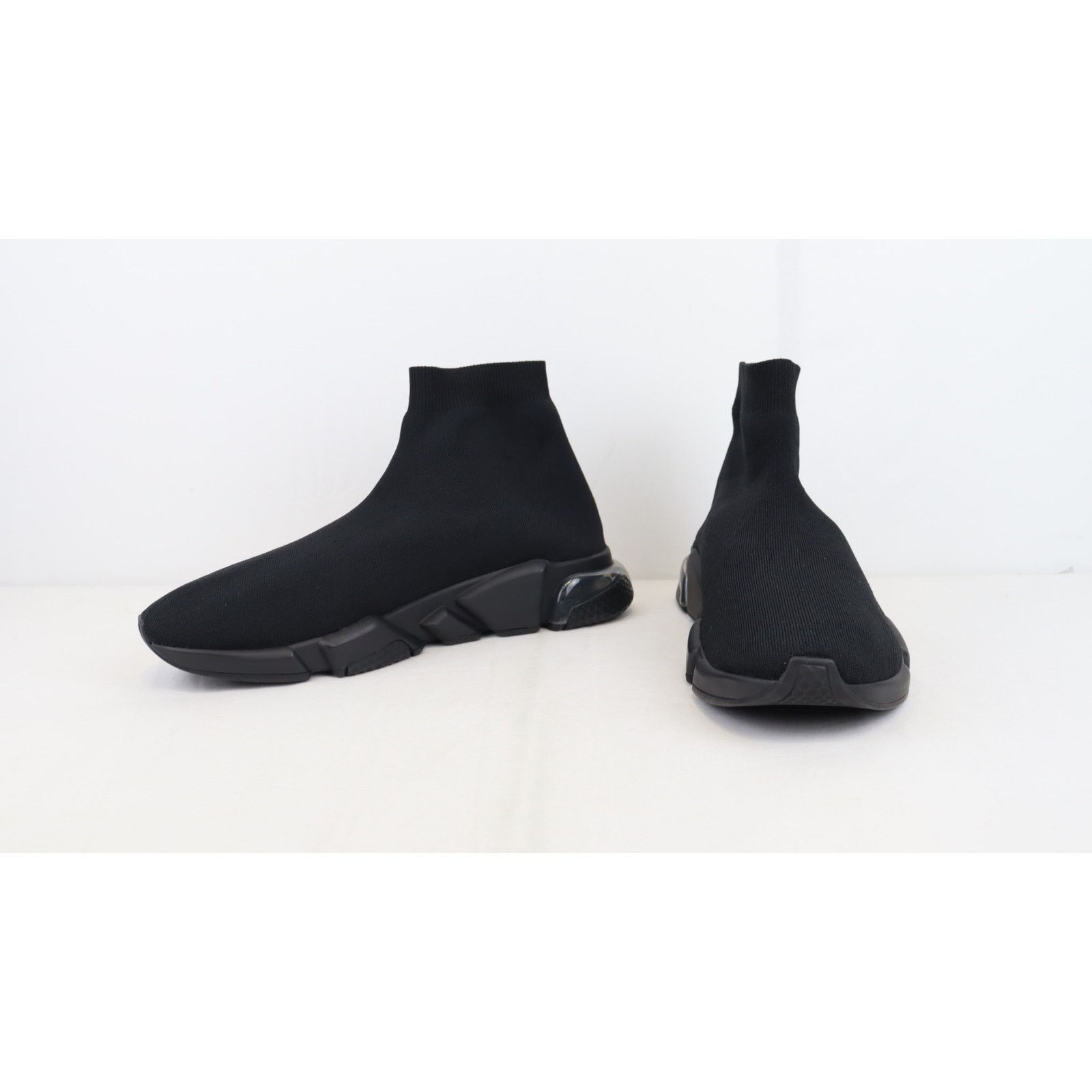 Balenciaga o1rshd1 Speed LT Clear 2.0 Sneakers in Black Size US 14 / EU 47 - 9 Thumbnail