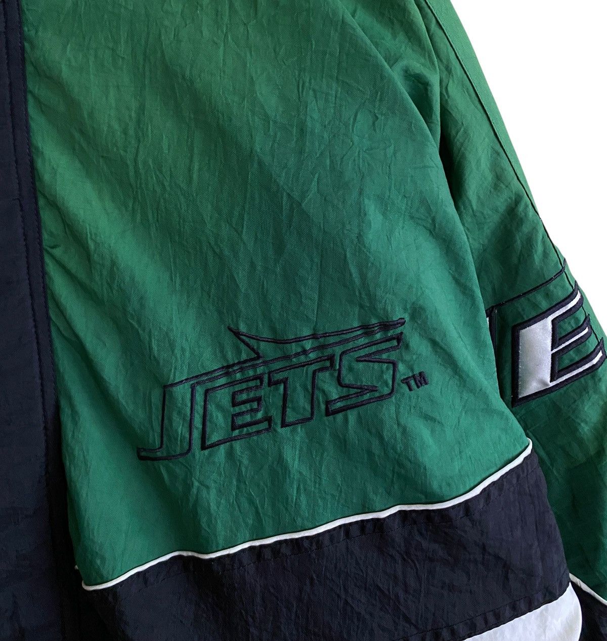 NFL Rare Vintage Starter NFL Team Jets New York Jacket 1990s Size US L / EU 52-54 / 3 - 5 Thumbnail