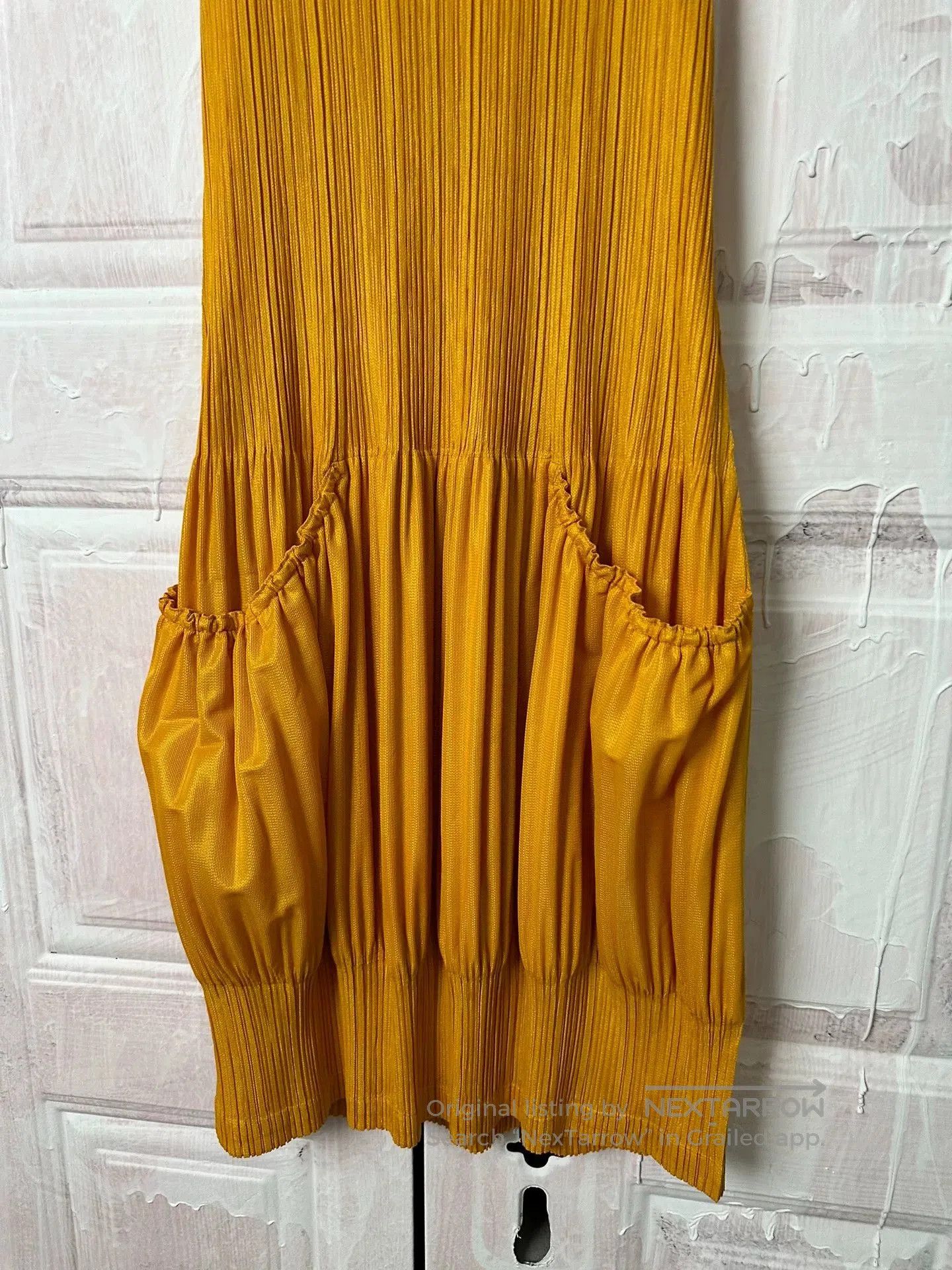 Pleats Please Issey Miyake Issey Miyake Pleats Please Summer Short Dress. Size L / US 10 / IT 46 - 2 Thumbnail