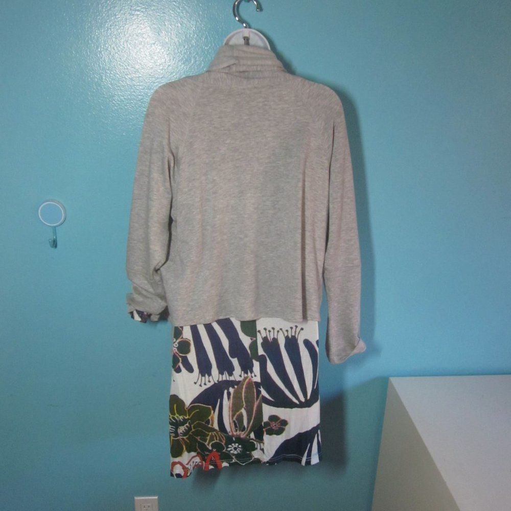 Johnny Was Johnny Was Calme High Low Cardigan Light Gray Size M Size M / US 6-8 / IT 42-44 - 8 Thumbnail