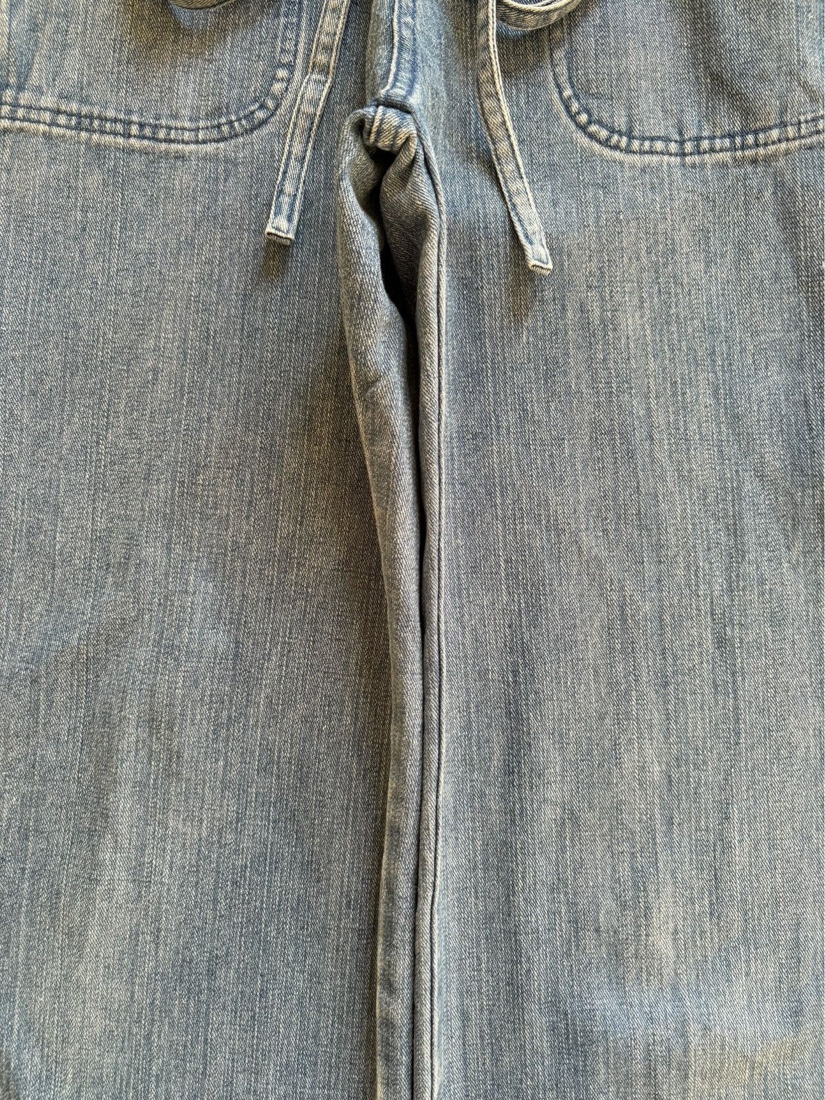 Japanese Brand SALES🔥Vintage Japanese Brand Blue Wash Suspender Baggy Jean Size US 30 / EU 46 - 5 Thumbnail