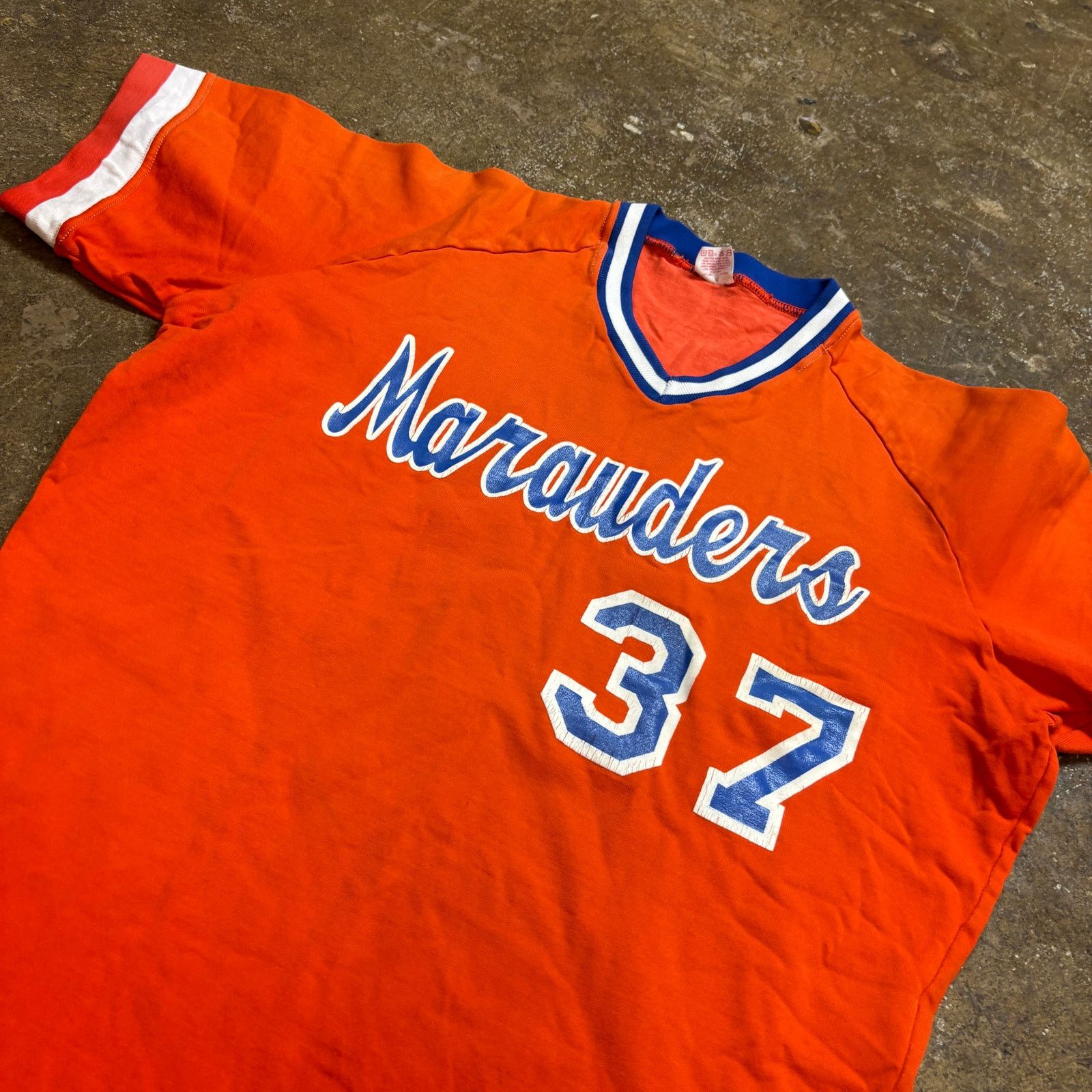 Vintage Vintage 70s Rawlings Marauders 37 Baseball Jersey Shirt 44 Size US L / EU 52-54 / 3 - 10 Thumbnail