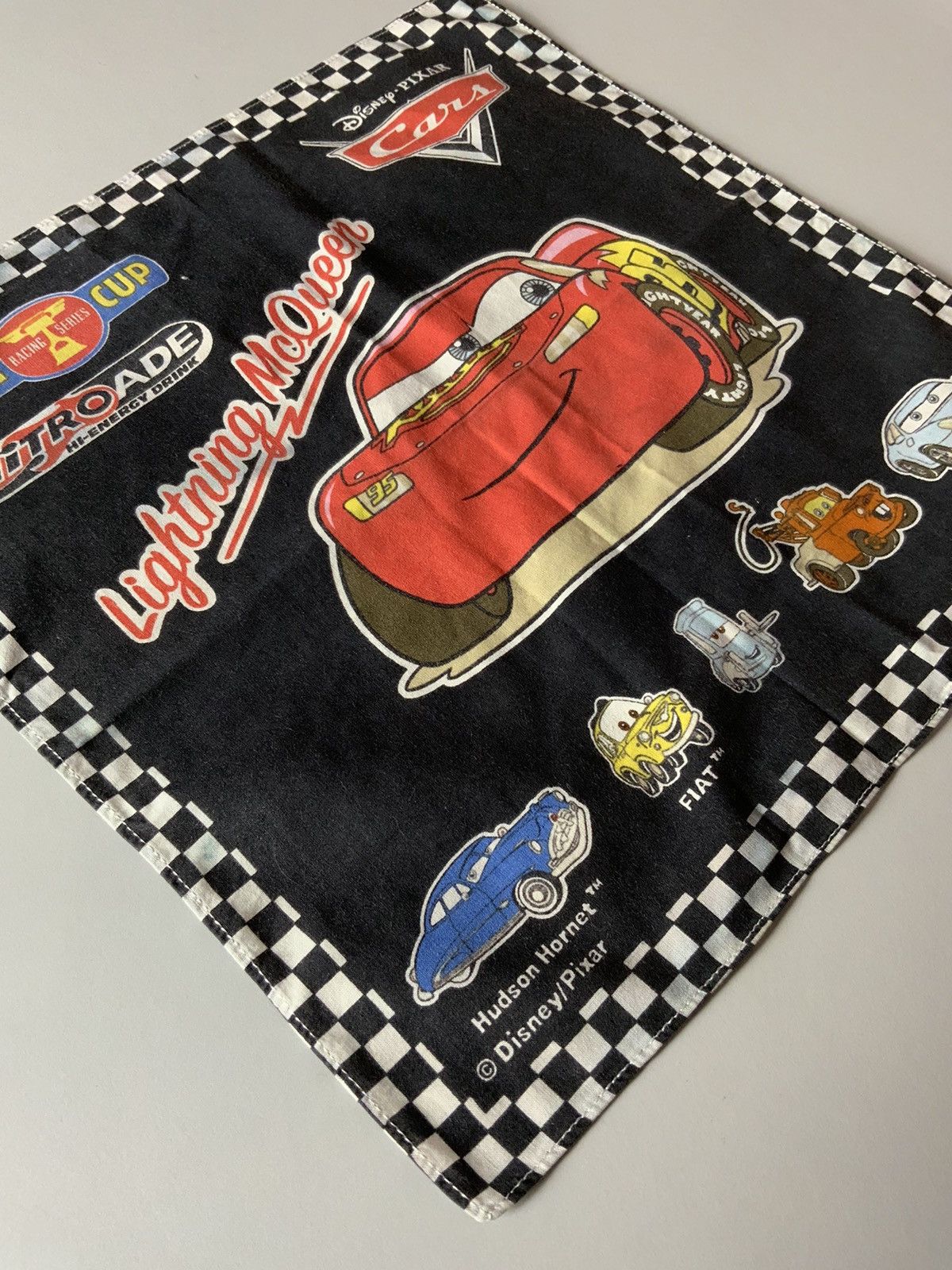 Disney Vintage Y2k Cars Lightning McQueen Bandana Size ONE SIZE - 3 Thumbnail
