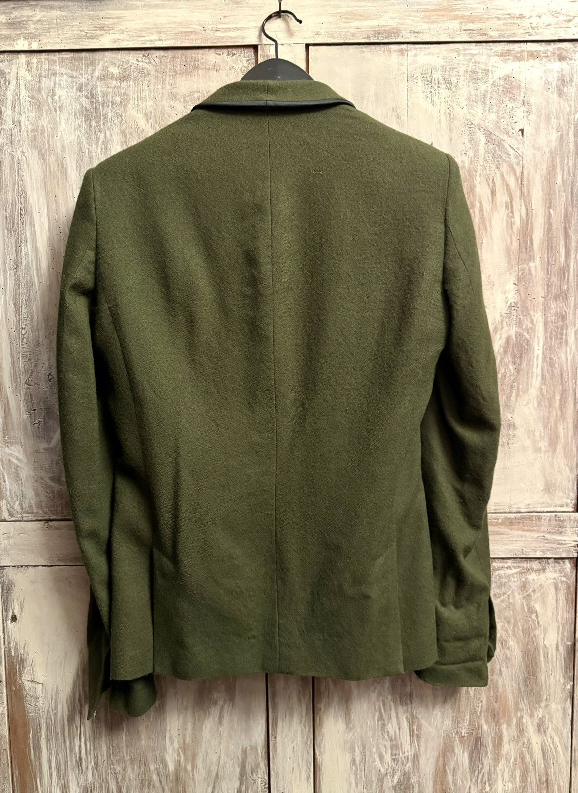Haider Ackermann haider Ackermann green wool blazer 48 men fitted Size 48S - 5 Thumbnail