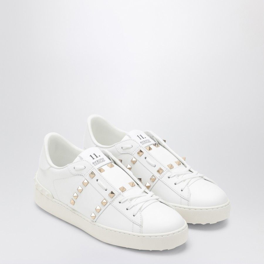 Valentino o1d2blof1024 Low-Top Sneakers in White Size US 7 / IT 37 - 2 Thumbnail