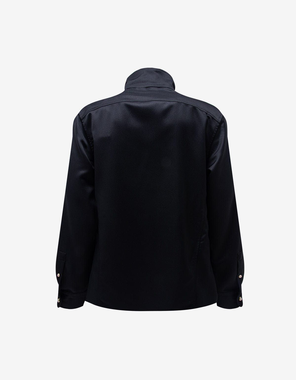Casablanca Casablanca Black Workwear Shacket Size US M / EU 48-50 / 2 - 2 Thumbnail
