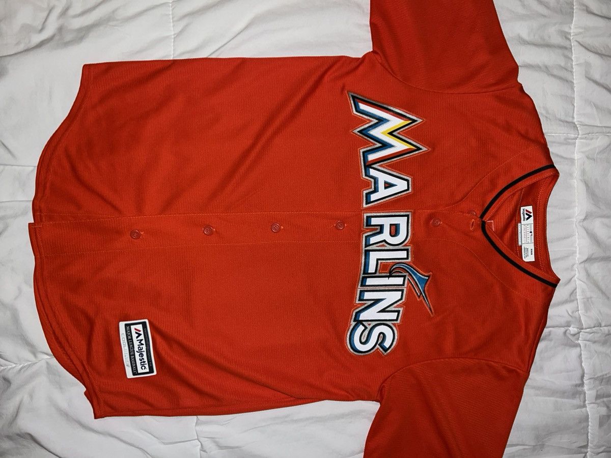 Marlins Fan Orange Jersey Giancarlo Stanton Marlins Jersey