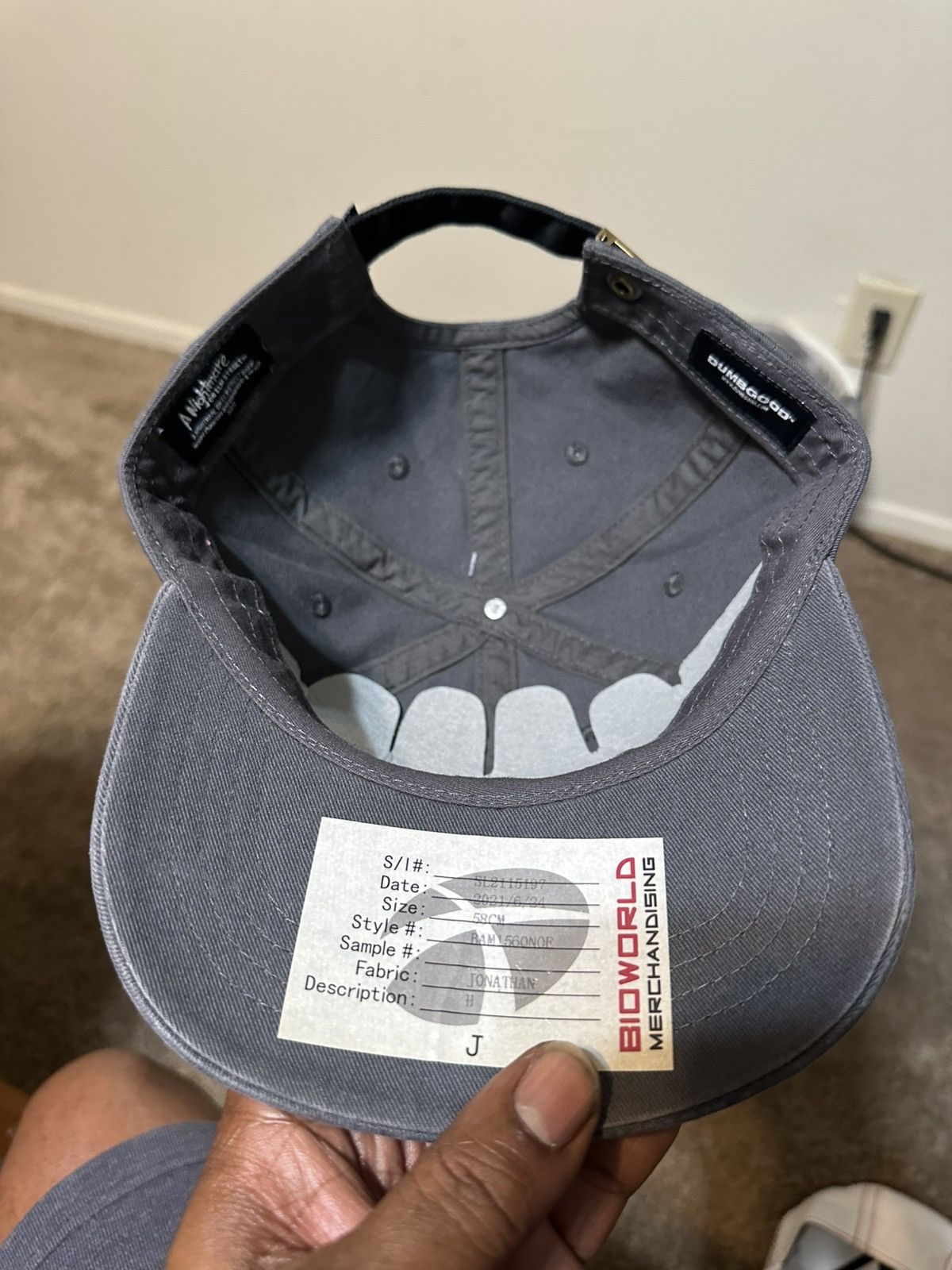 Other Vintage Dumbgood “nightmare on elm street” hat 00s Size ONE SIZE - 5 Thumbnail