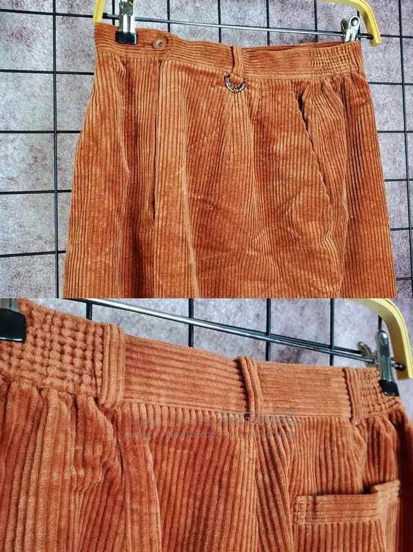 Dior Dior Orange Brown Cotton Casual Pants . Size 35" - 3 Thumbnail