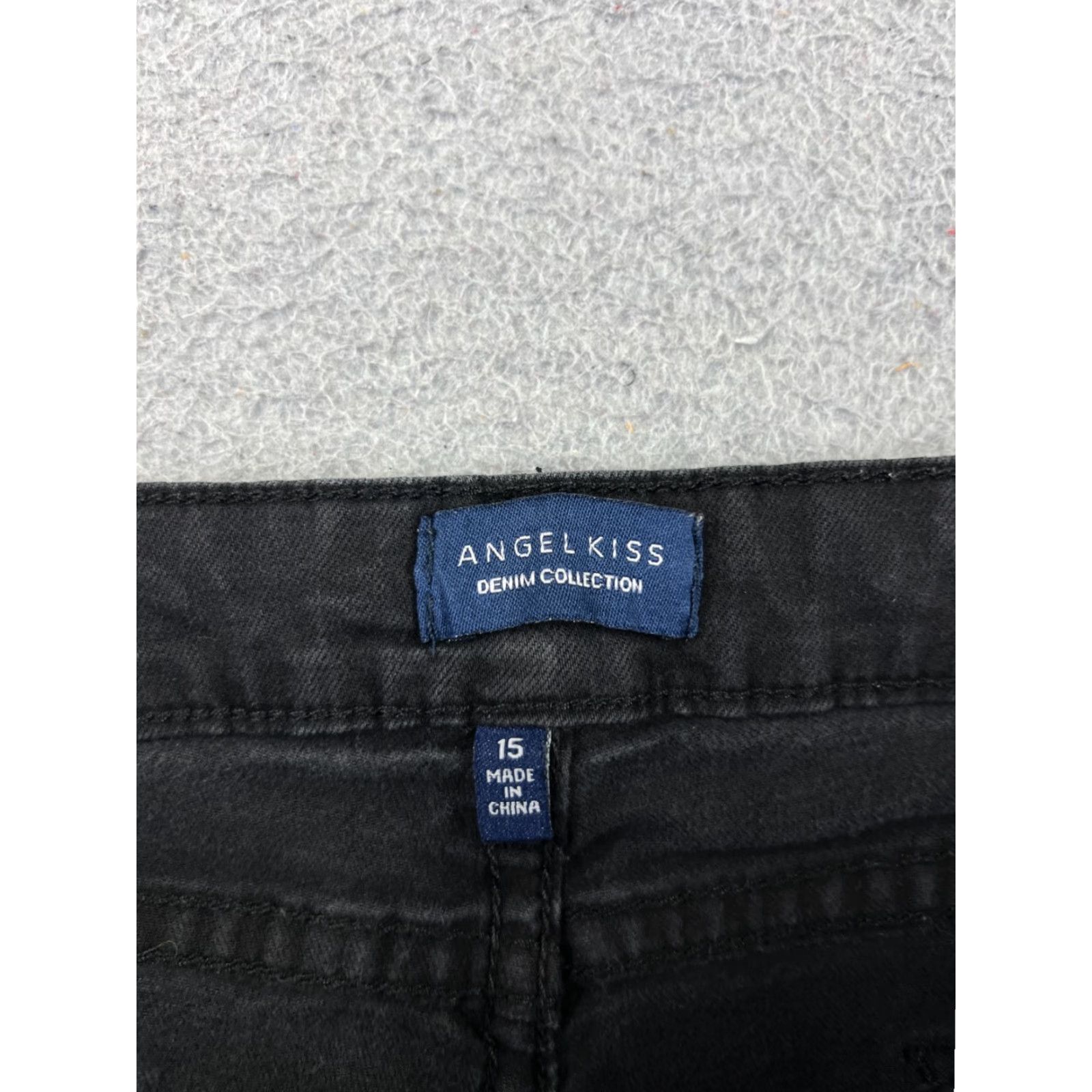 Fashion Nova Fashion Nova Denim Shorts Women Black Distressed High Rise Cut-Off 3 28x4 Size 26" / US 2 / IT 38 - 7 Thumbnail