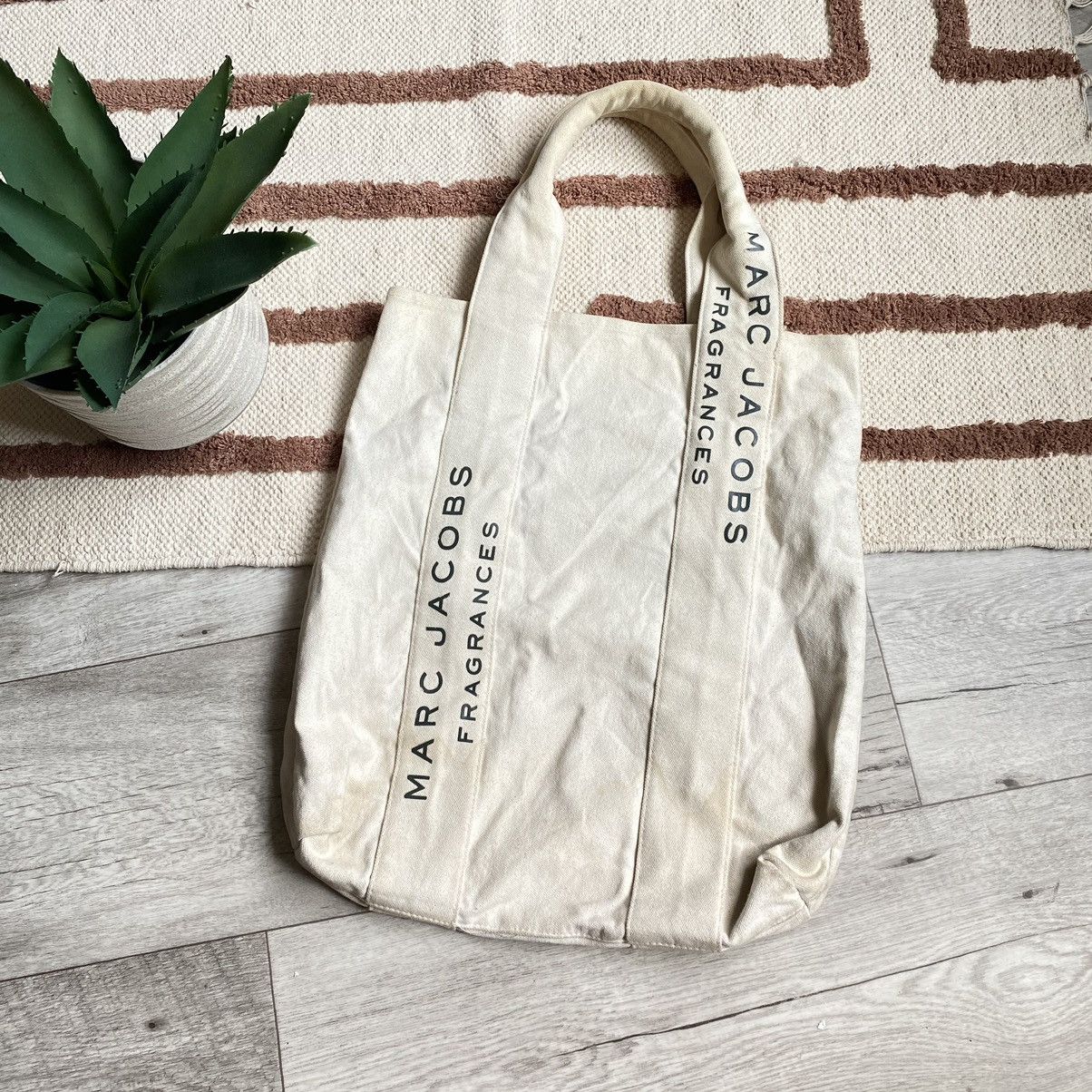 Designer Marc Jacobs Fragrances Sandy Tote Bag Shopper in Beige, Men's