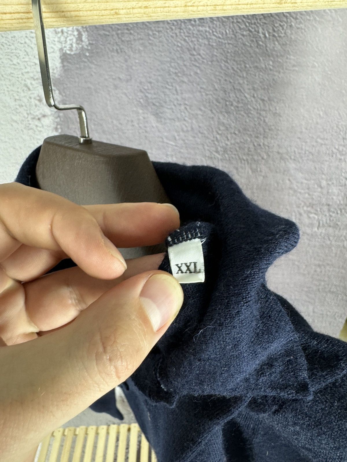 Dirk Bikkembergs Bikkembergs wool two pockets long sleeve polo shirt Size US L / EU 52-54 / 3 - 11 Thumbnail