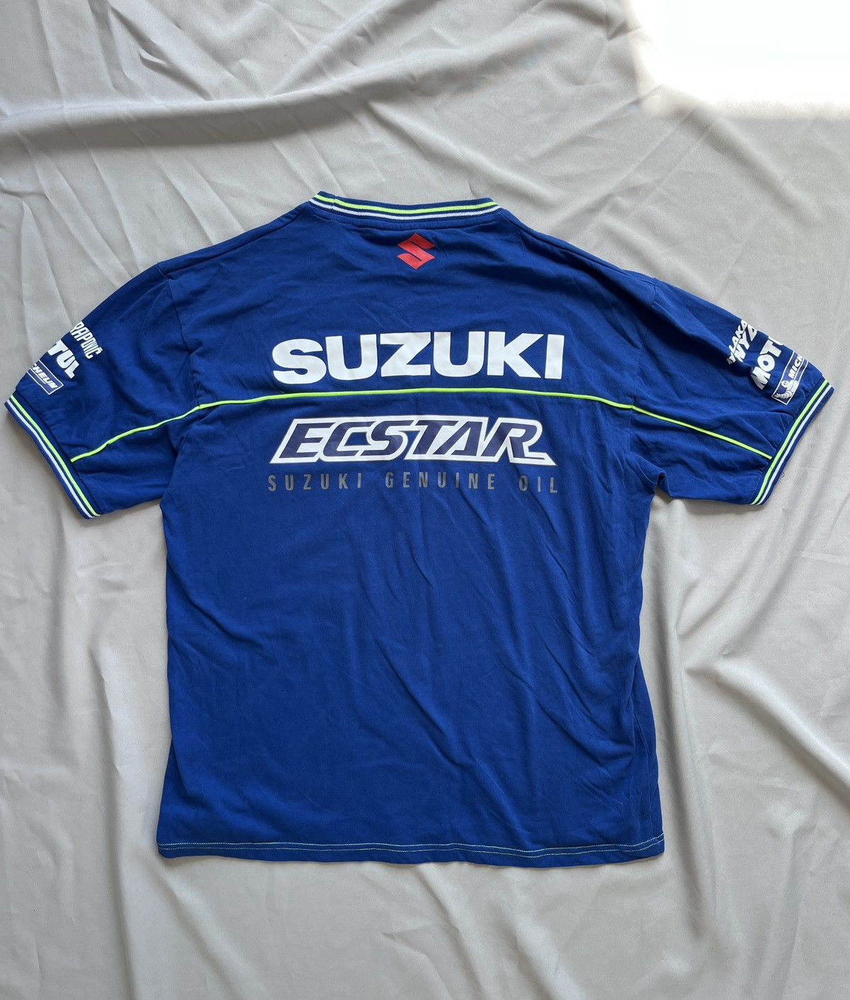 Other SUZUKI Ecstar Official Merch Blue T-shirt Size US XL / EU 56 / 4 - 4 Thumbnail