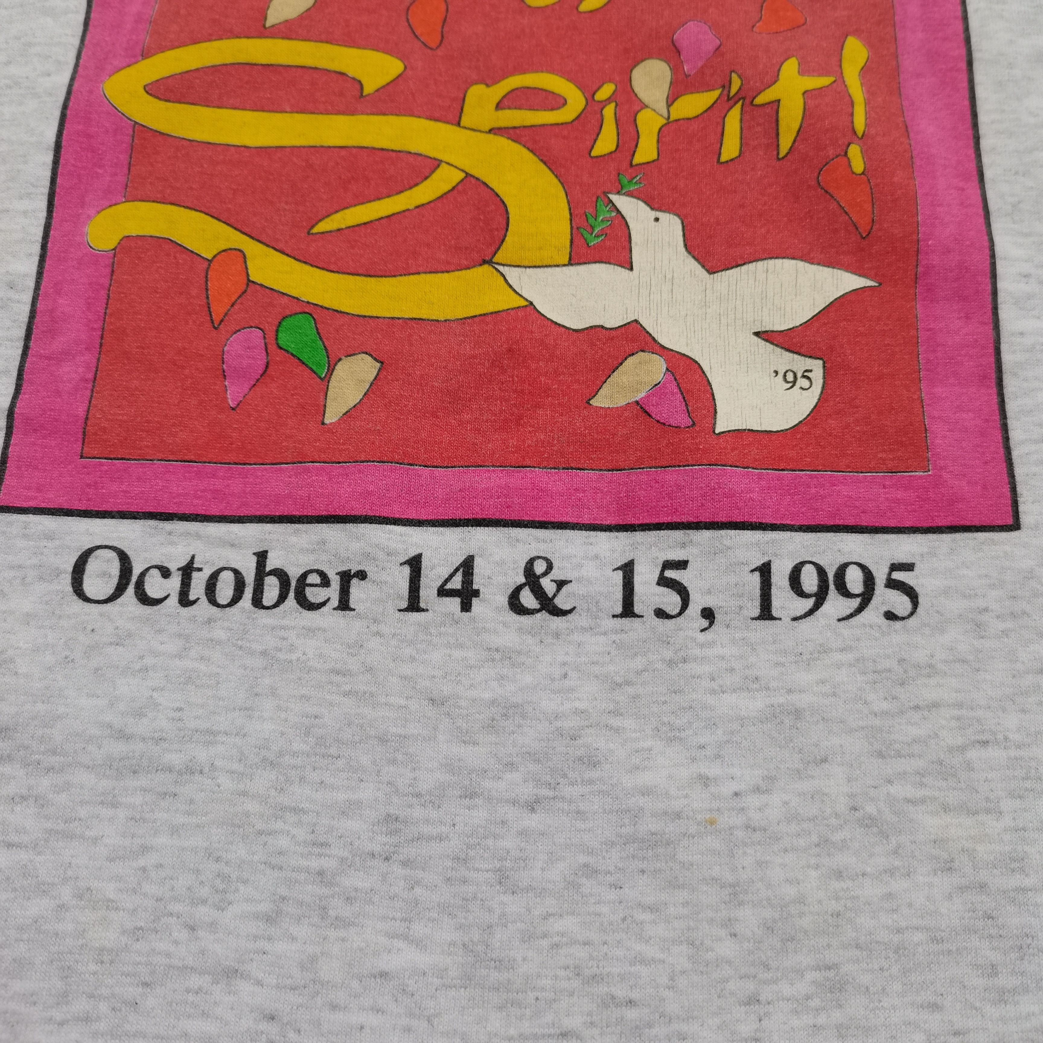 Hanes × Vintage Crazy Vintage 1995 Holy Ghost Church Fall Festival Tshirt Size US L / EU 52-54 / 3 - 2 Thumbnail