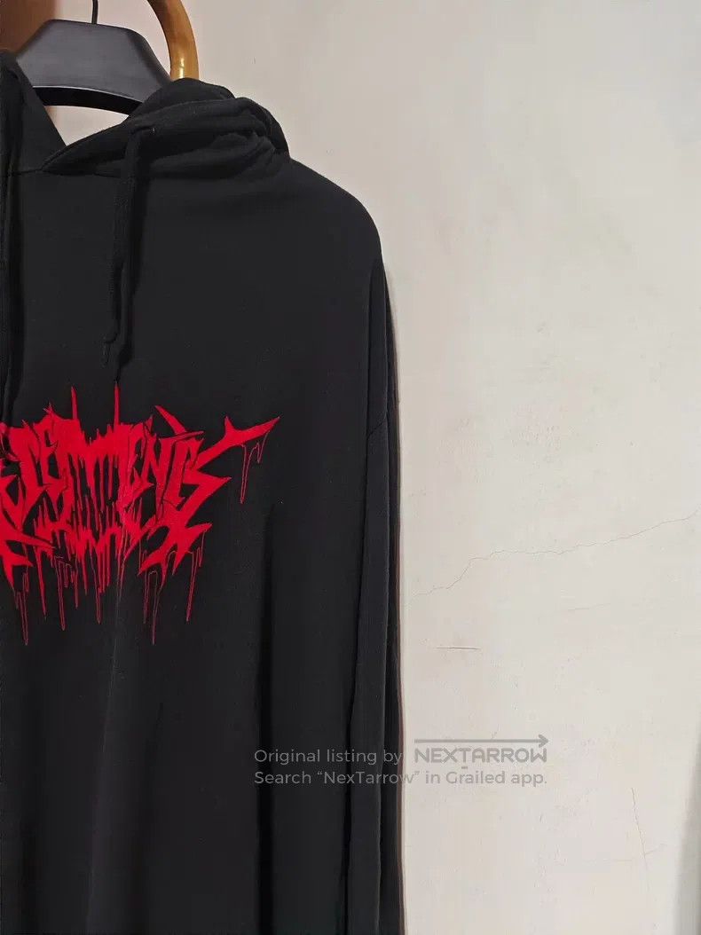 Vetements Vetements Blood Droplet Hoodie Size US M / EU 48-50 / 2 - 2 Thumbnail
