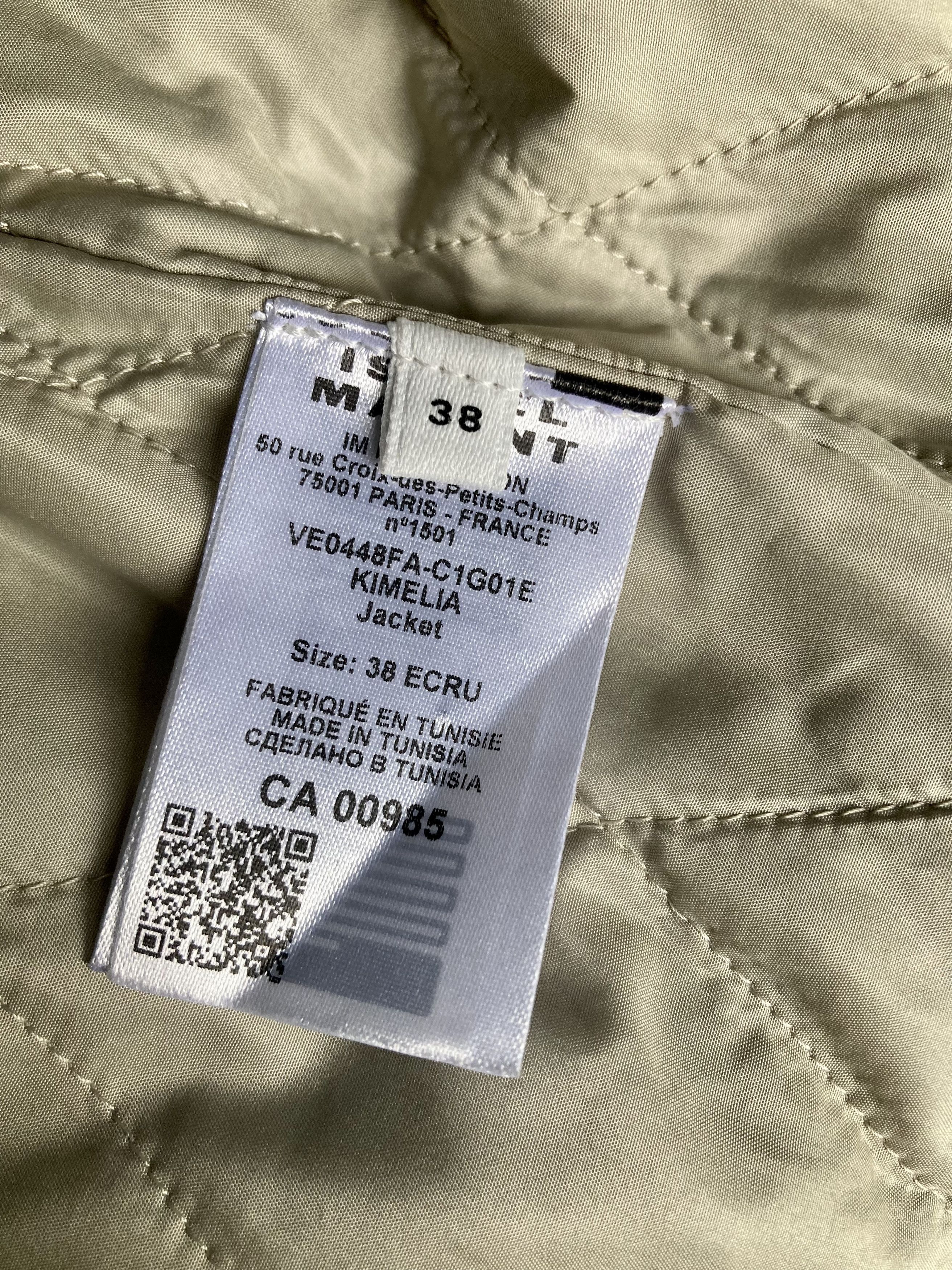 Isabel Marant Etoile Isabel Marant Etoile Kimelia ecru jacket 38 corduroy new Size XS / US 0-2 / IT 36-38 - 7 Thumbnail