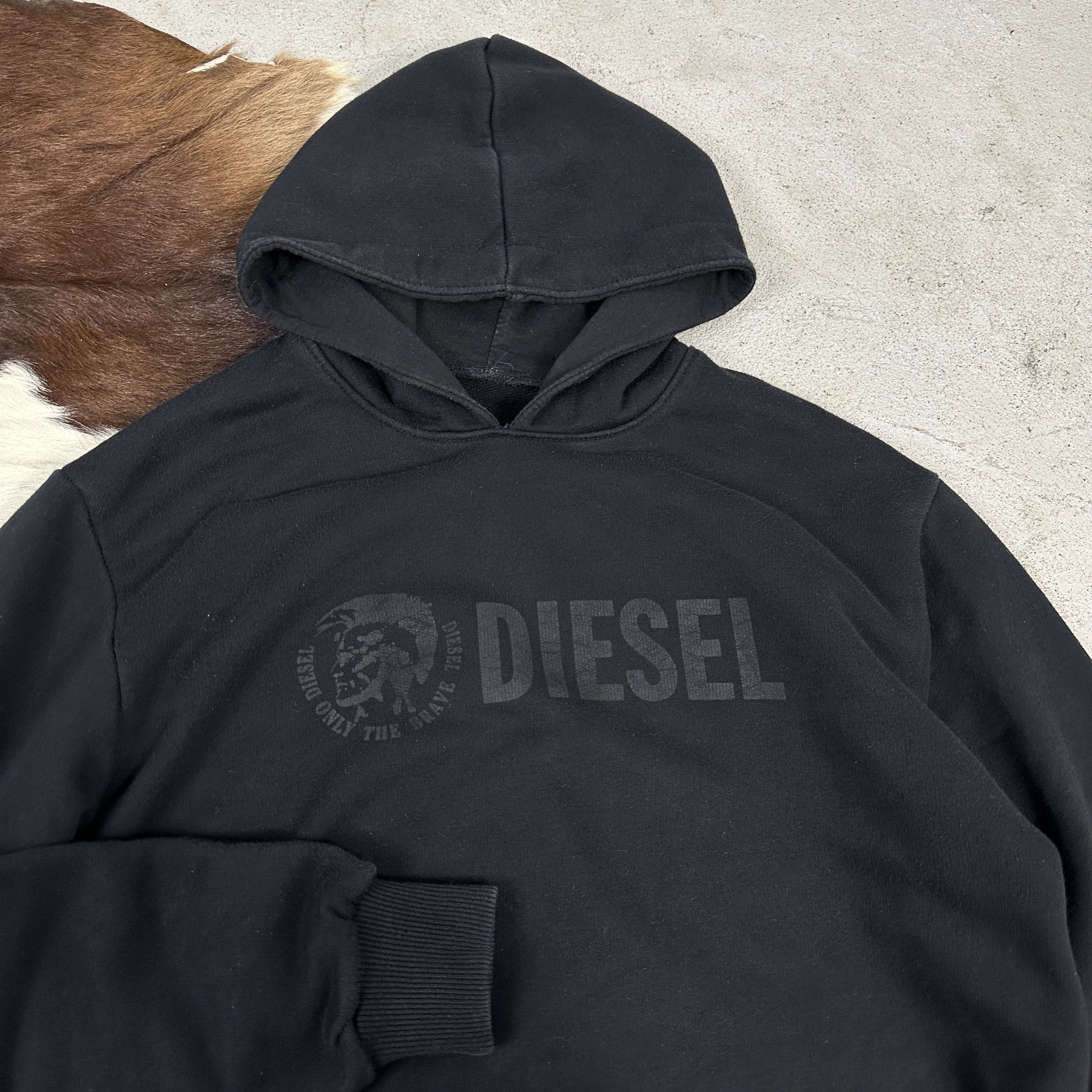 Diesel × Vintage Vintage Streetwear Sportswear Casual Diesel Hoodie 00s Size US S / EU 44-46 / 1 - 3 Thumbnail