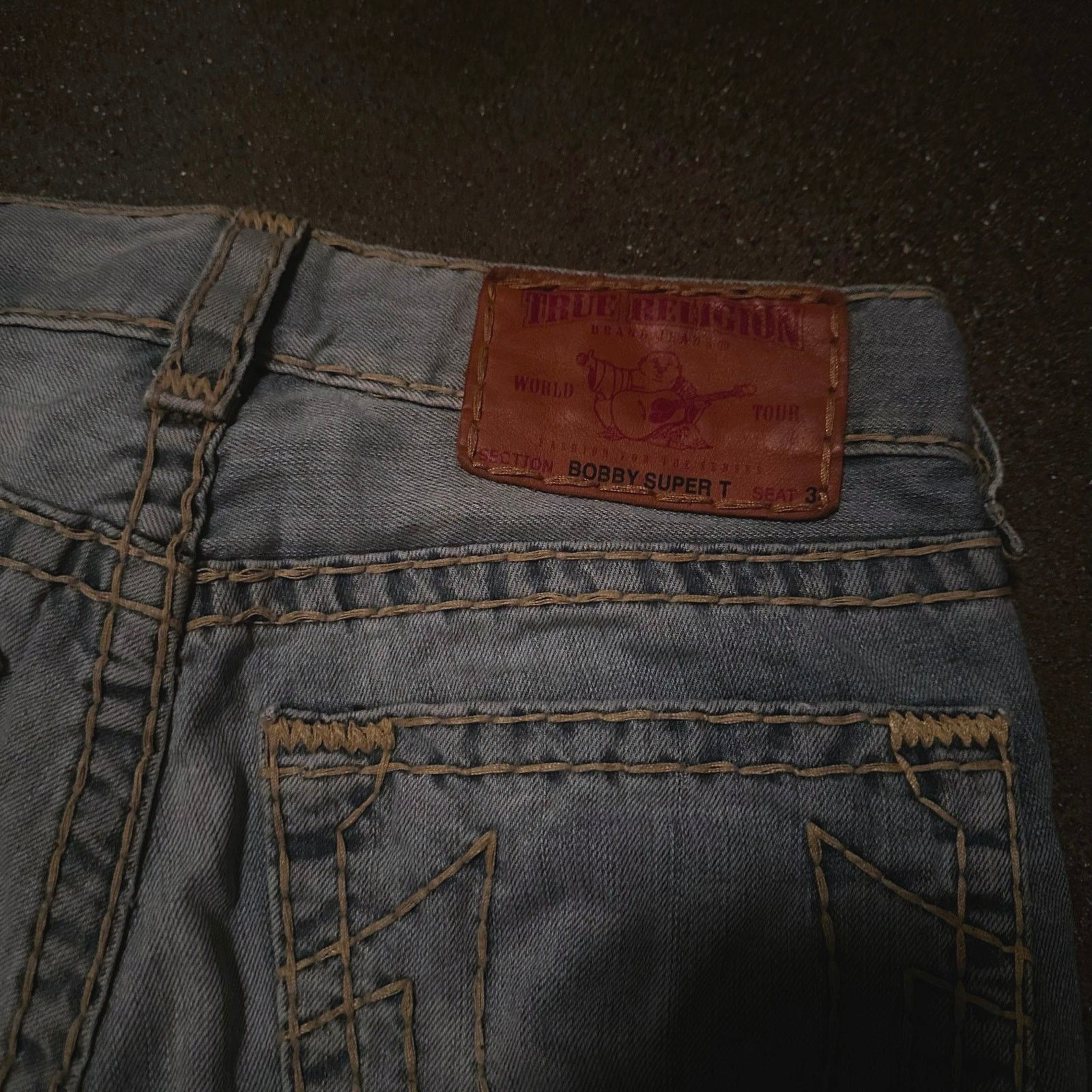 True Religion true religion bobby super t thick stitching jeans Size US 29 - 5 Thumbnail