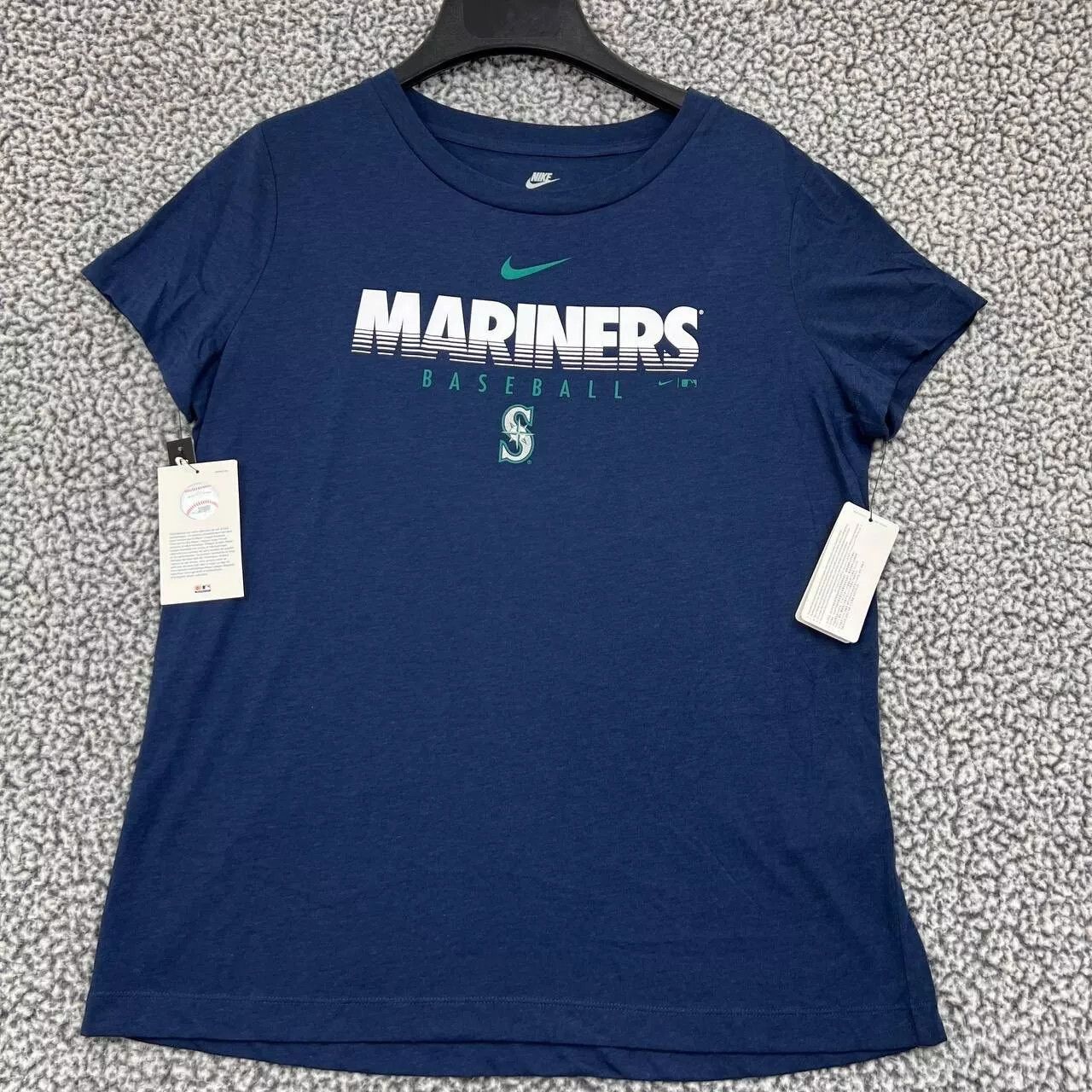 Nike Seattle Mariners Shirt Women M Nike Short Sleeve Crew Neck Size M / US 6-8 / IT 42-44 - 1 Thumbnail