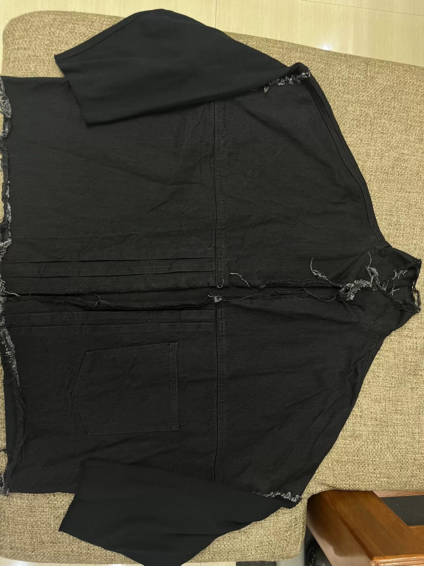 Yohji Yamamoto Yohji Yamamoto Denim Kimono Jacket Size US M / EU 48-50 / 2 - 1 Thumbnail