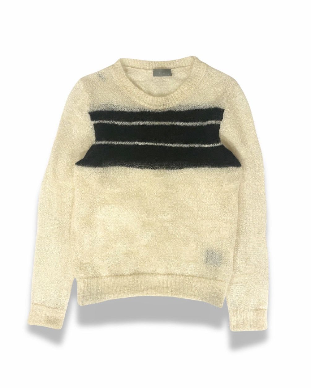Dior Hedi Slimane Dior Homme AW07 Navigate Mohair Sweater | Grailed