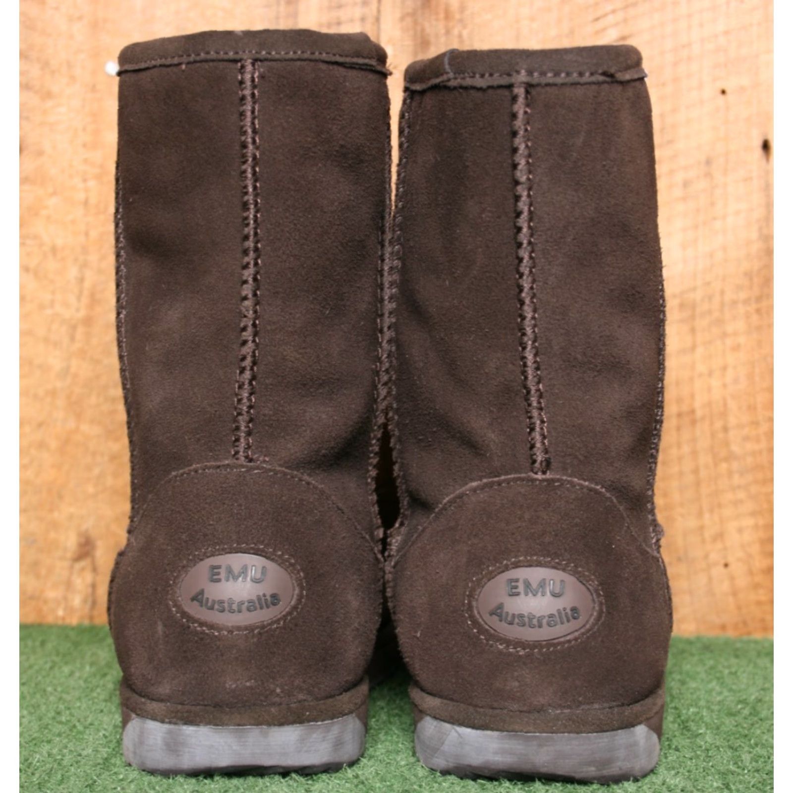 Vintage VINTAGE EMU Australia Paterson Lo Brown Suede Shearling Lined Waterproof Winter Boots Women's 10 Size US 8 / IT 38 - 4 Thumbnail