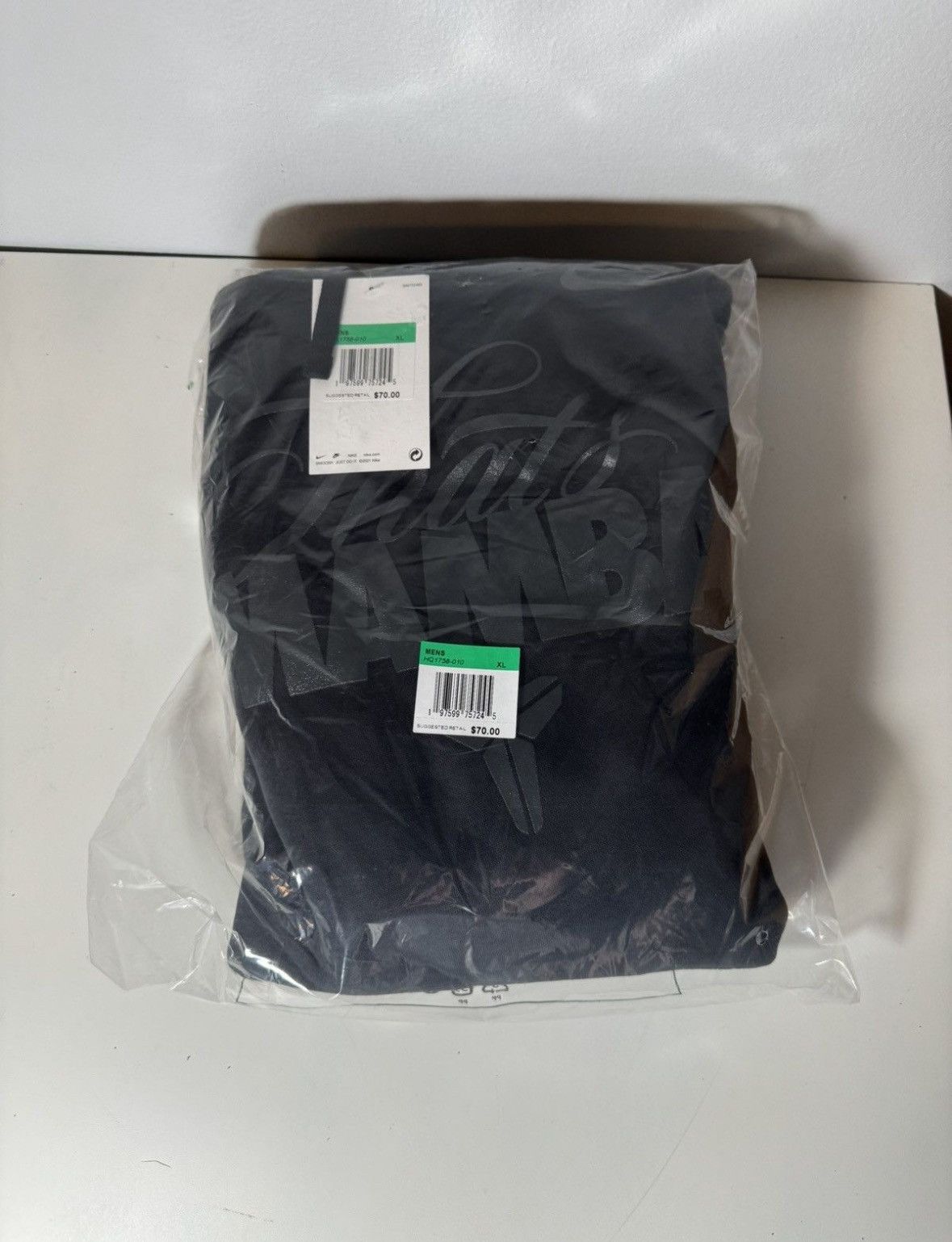 Nike Nike Kobe Bryant That’s Mamba Hoodie Black X-Large XL Size US XL / EU 56 / 4 - 3 Thumbnail