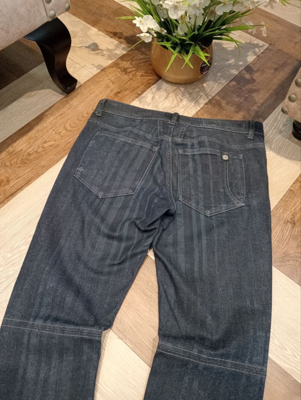 Marithe + Francois Girbaud MARITHE FRANCOIS GIRBAUD JAPAN BLUE STRETCH DENIM JEANS Size US 34 / EU 50 - 12 Thumbnail