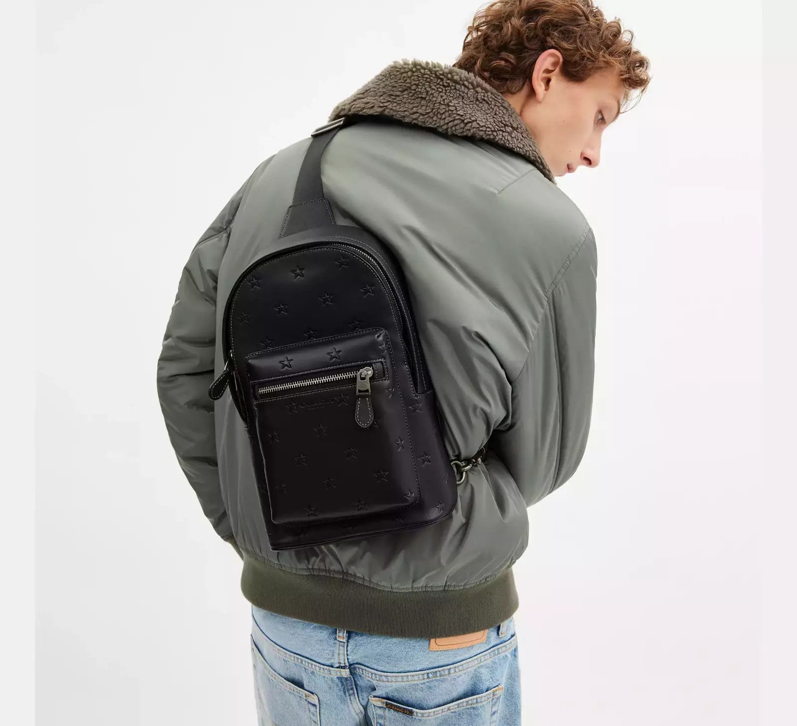 Coach NWT Coach MEN'S West Pack With Star Print CW383 Size ONE SIZE - 6 Thumbnail