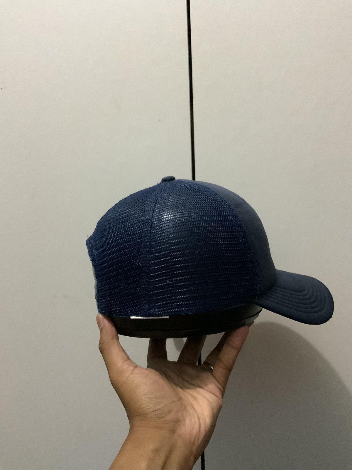Japanese Brand Mr Metal Recycling Indigo Trucker Hat Size ONE SIZE - 5 Thumbnail
