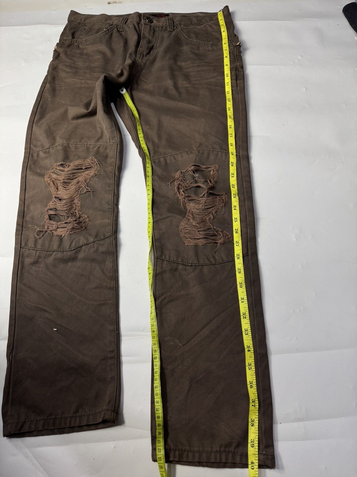 If Six Was Nine × Japanese Brand × PPFM Street makes it punk distressed england pants Size US 30 / EU 46 - 8 Thumbnail